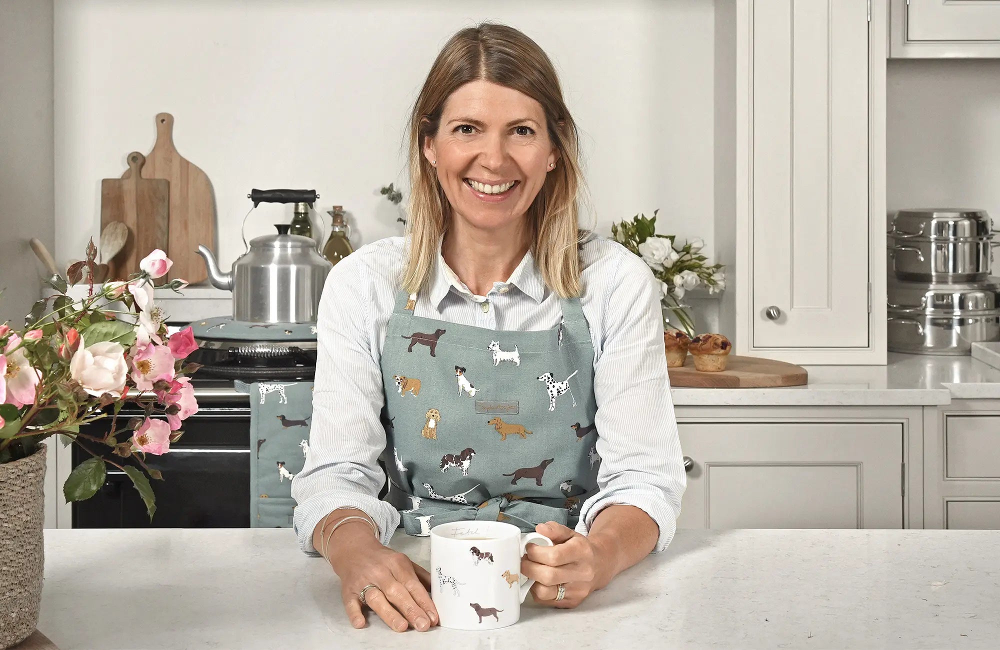 6 MustHave Bone China Dog Mugs Sophie Allport