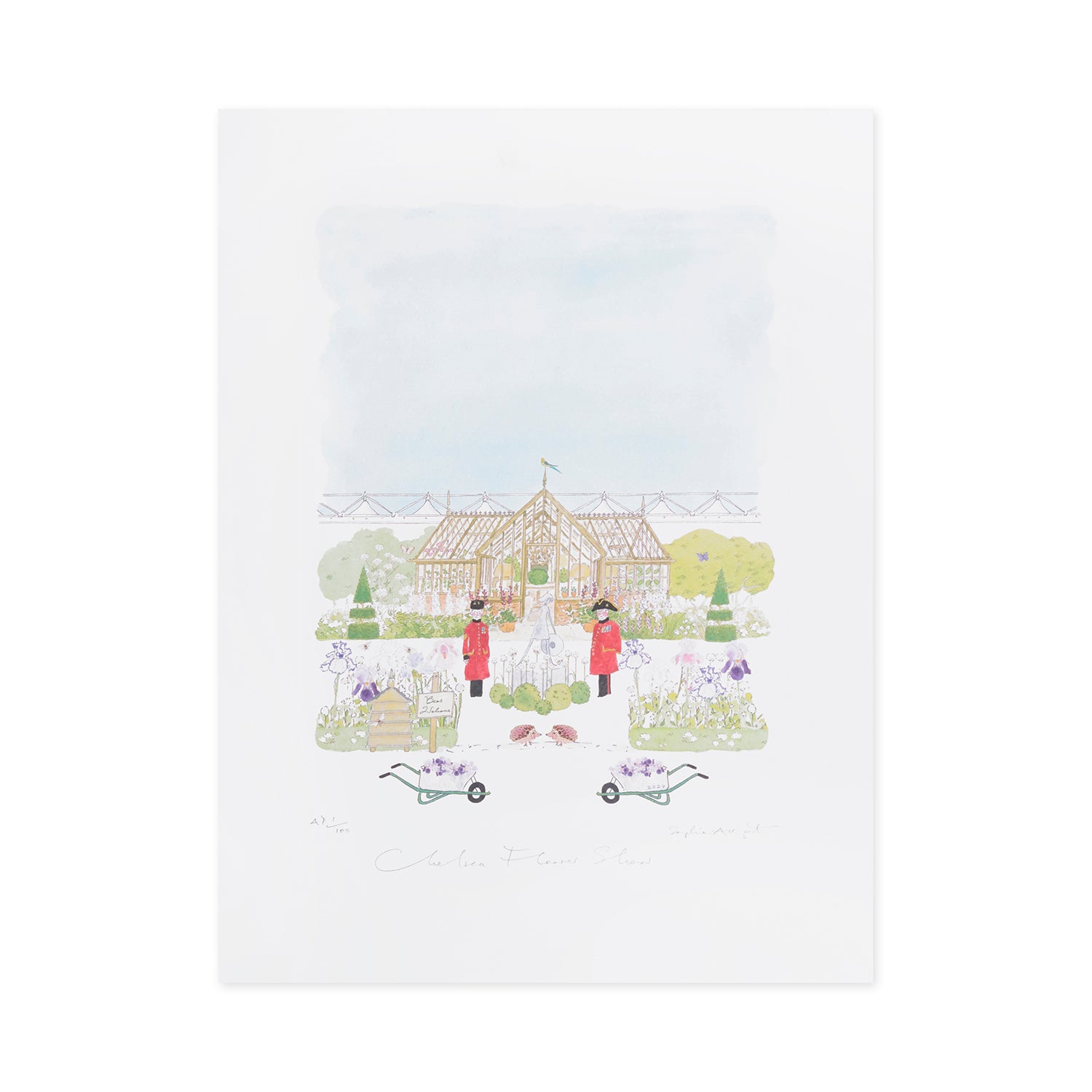Chelsea Flower Show Print (2024)