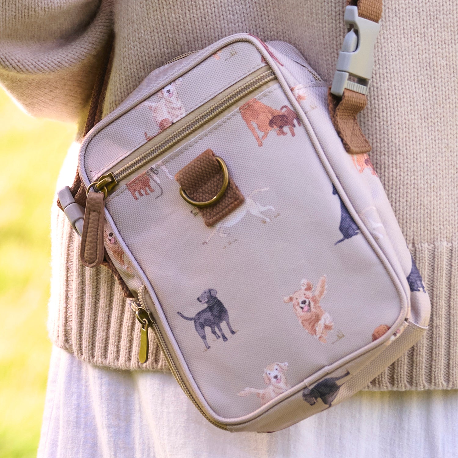 Labradors & Retrievers Dog Walking Bag by Sophie Allport
