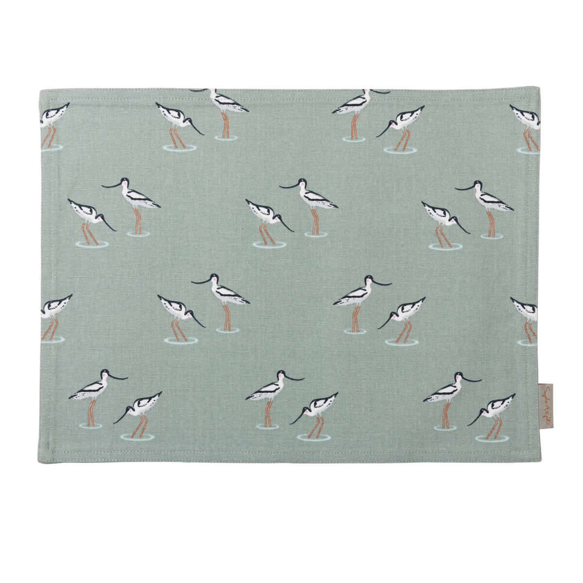 Coastal Birds Fabric Placemat by Sophie Allport