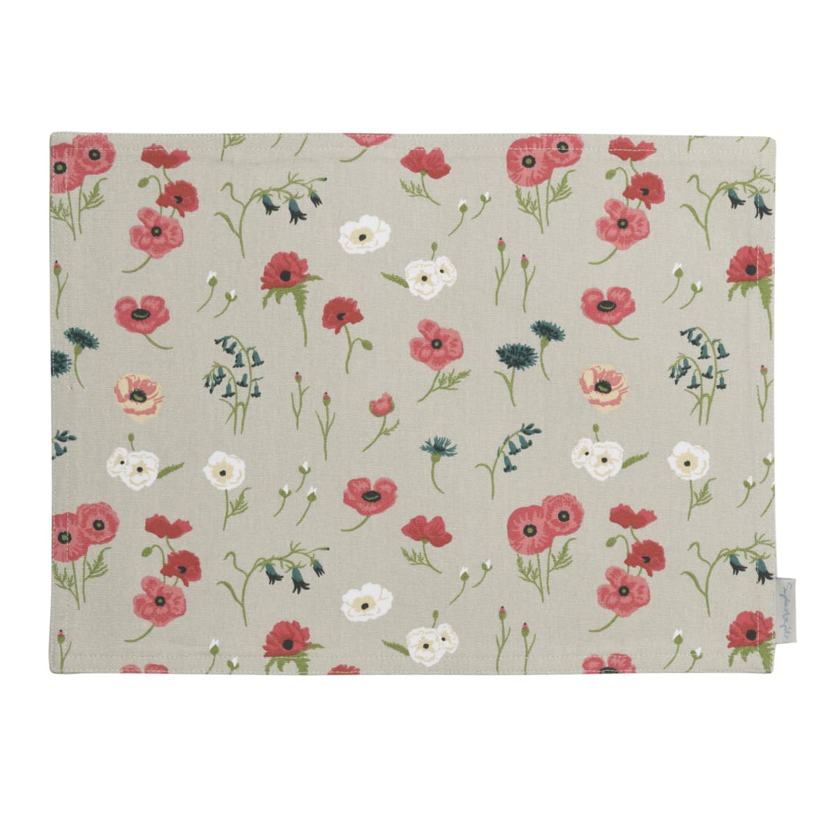 Poppy Meadow Fabric Placemats (Set of 2)