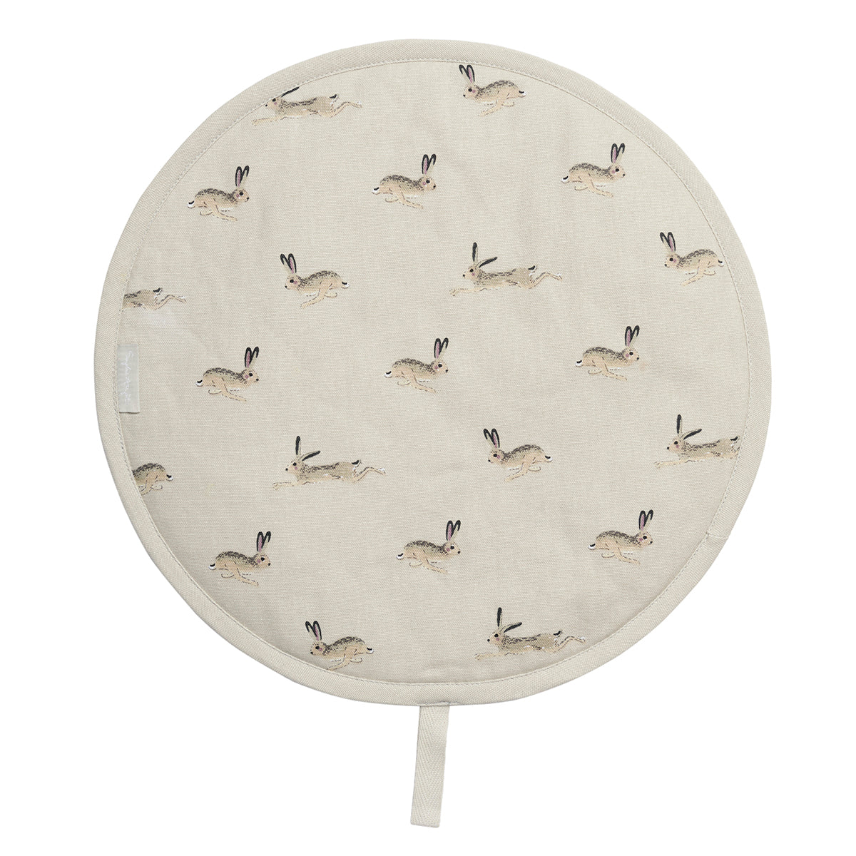 Hare Circular Hob Cover by Sophie Allport
