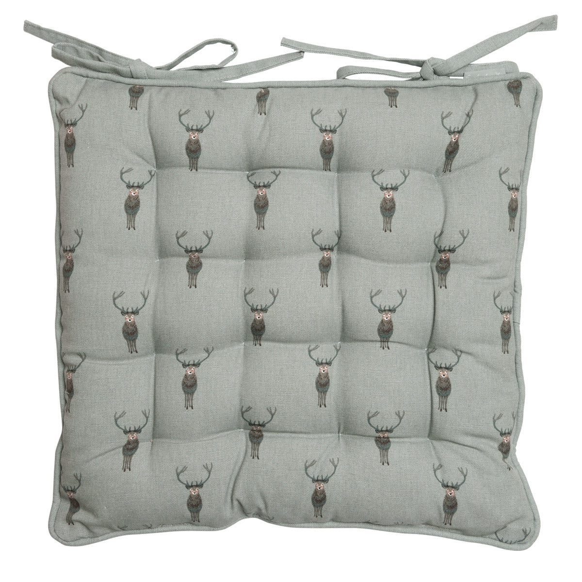 Highland Stag Chair Pad by Sophie Allport