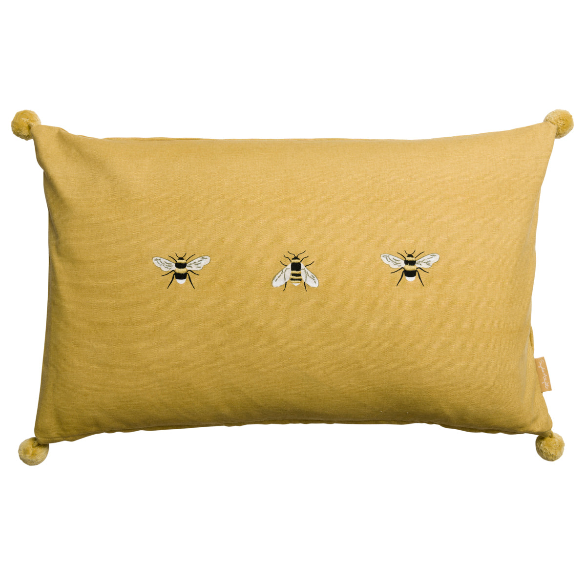 Yellow bee cushion discount