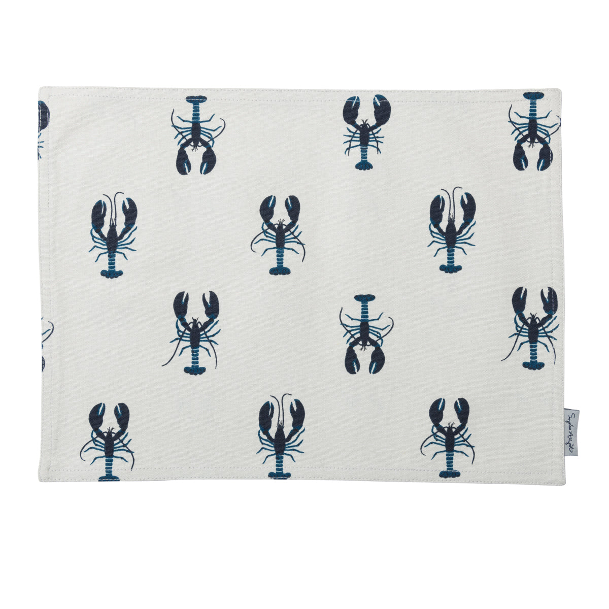 Lobster Fabric Placemat by Sophie Allport