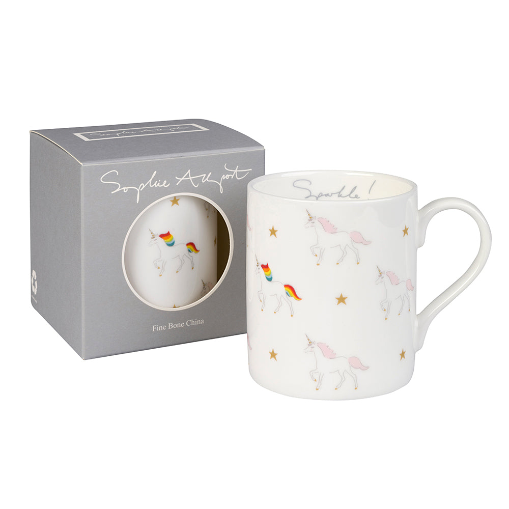 Unicorn Mug by Sophie Allport