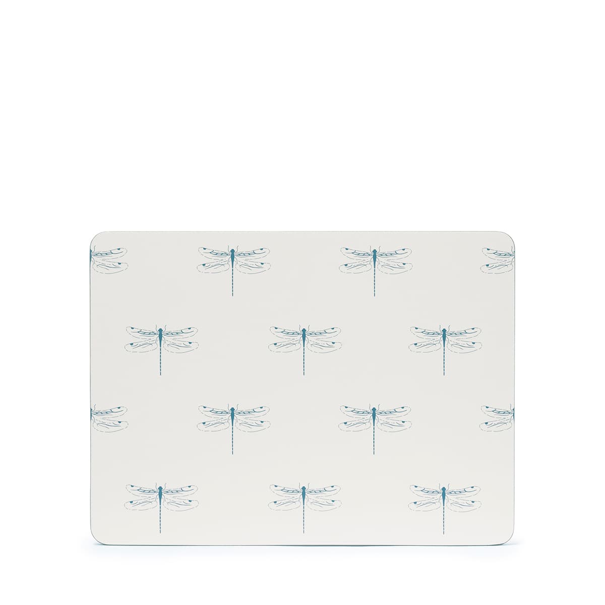 Dragonfly White Placemats (Set of 4) by Sophie Allport