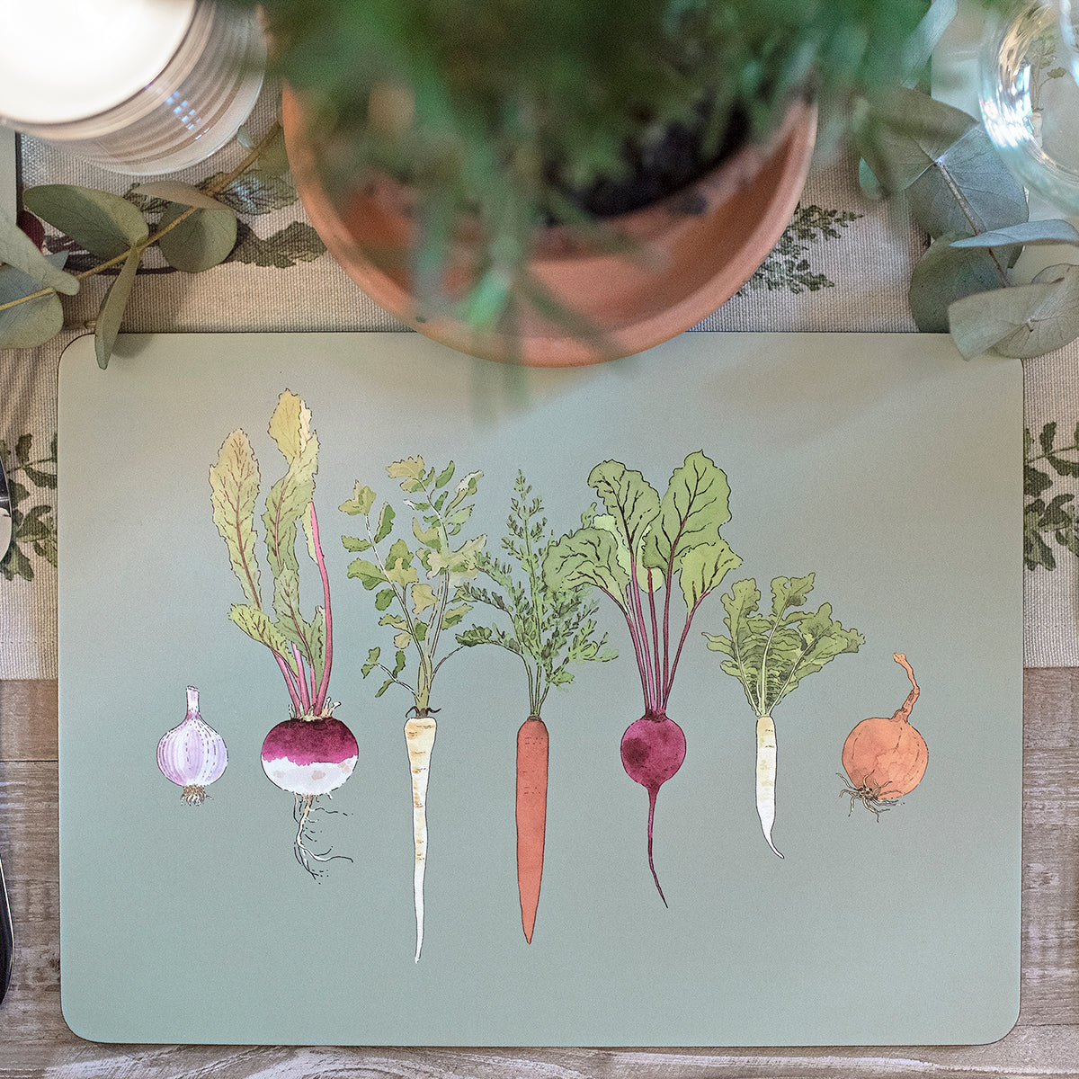 Home Grown Placemats (Set of 4) by Sophie Allport