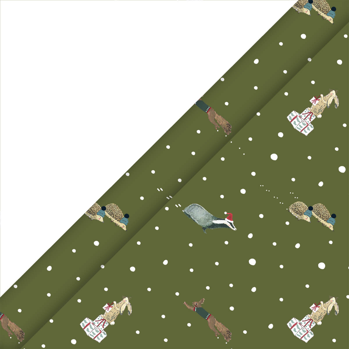Festive Forest Roll Wrap by Sophie Allport
