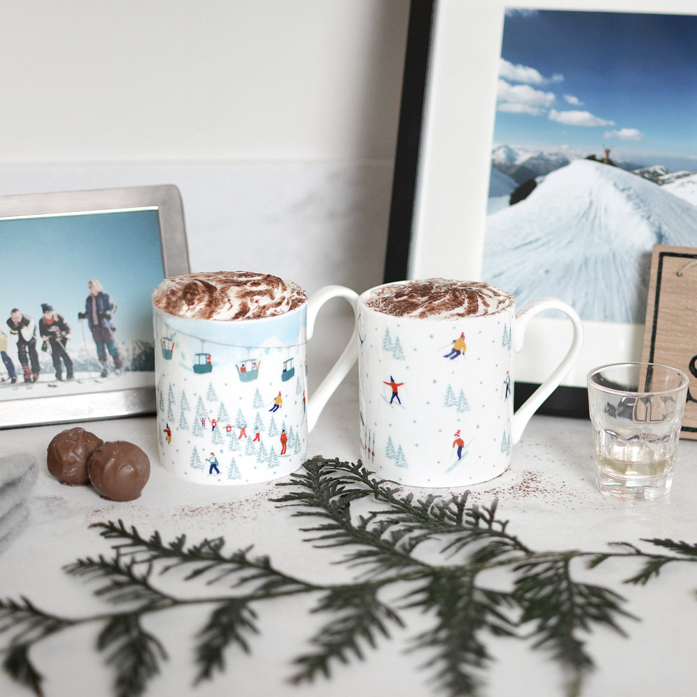 Ski on sale boot mug