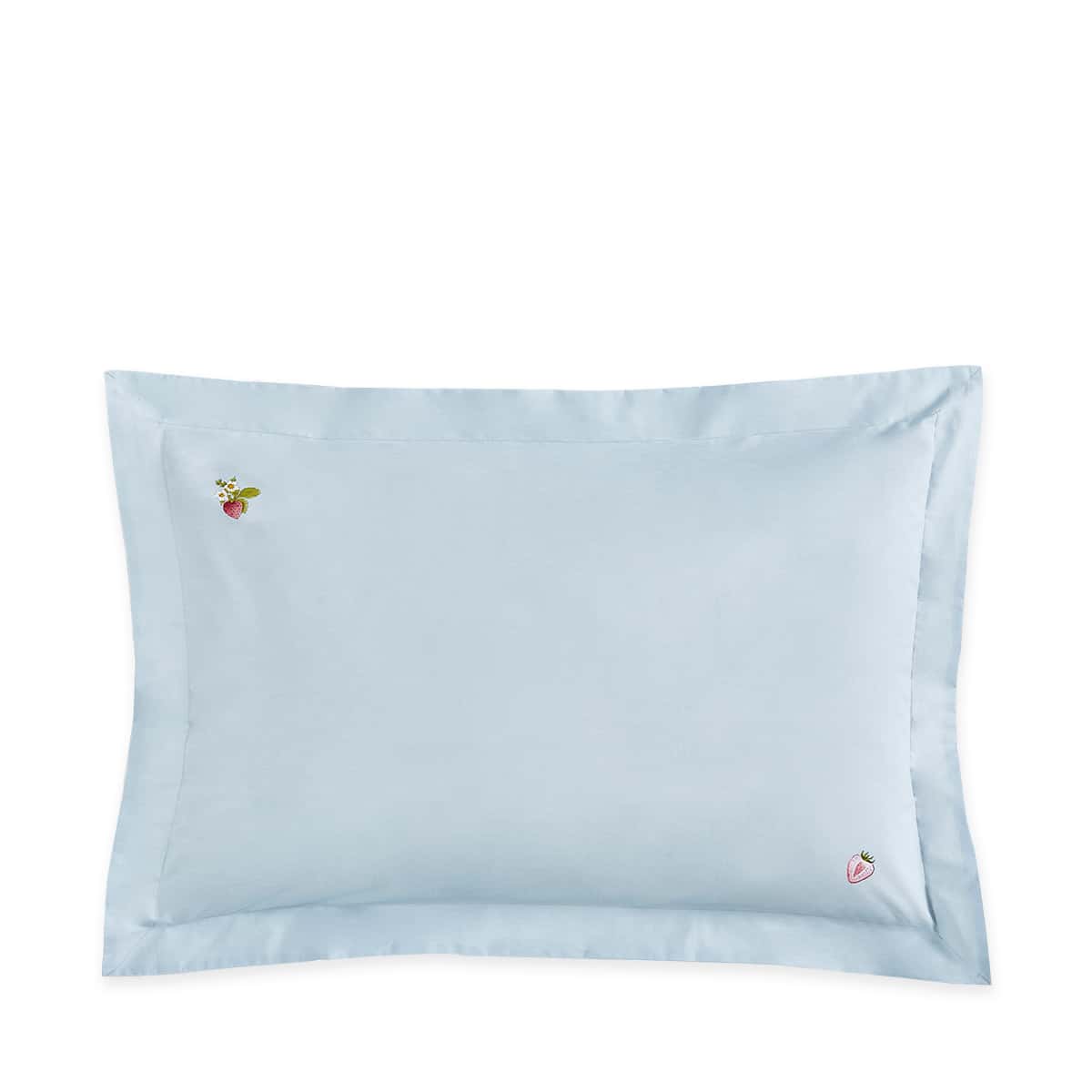 Strawberries Pair of Oxford Pillowcases by Sophie Allport