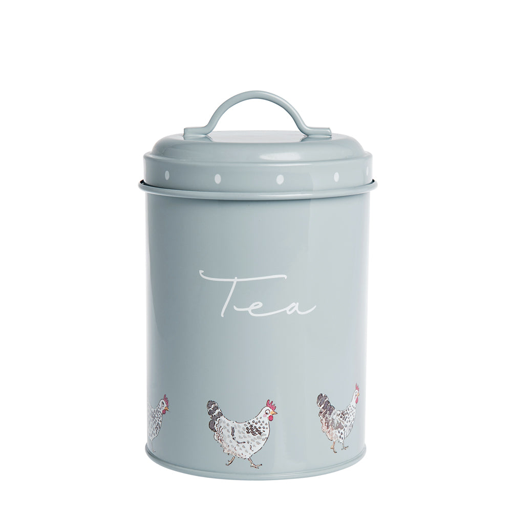Chicken Tea Storage Tin