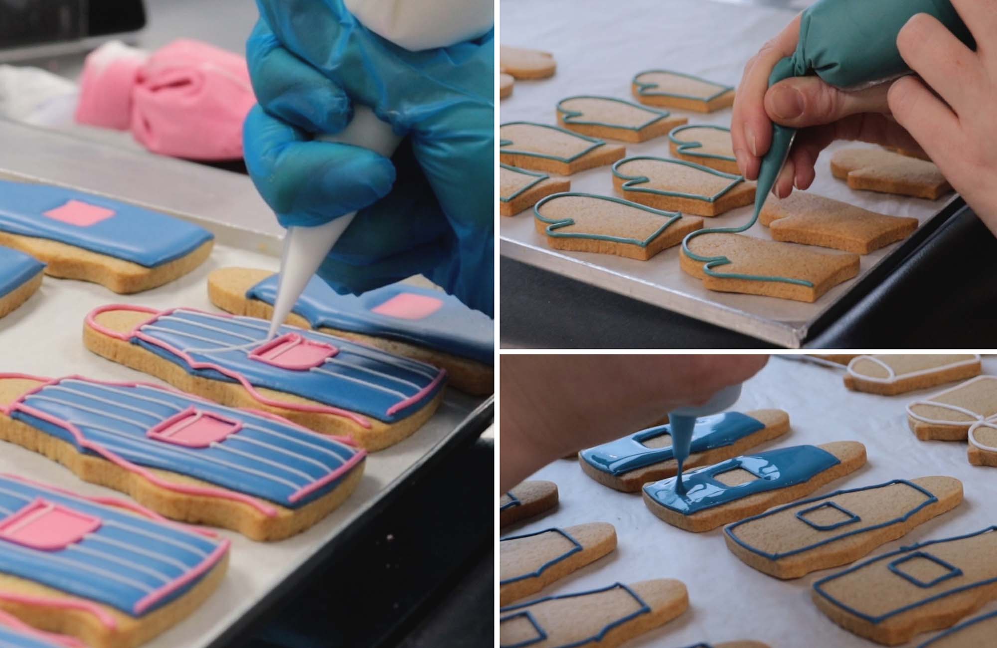 How to make professional looking iced biscuits