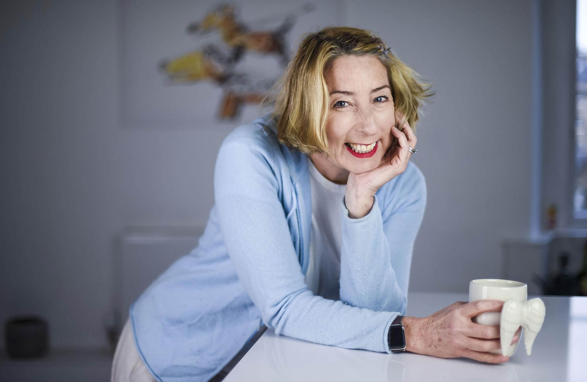 At the table with Author, Jenny Colgan