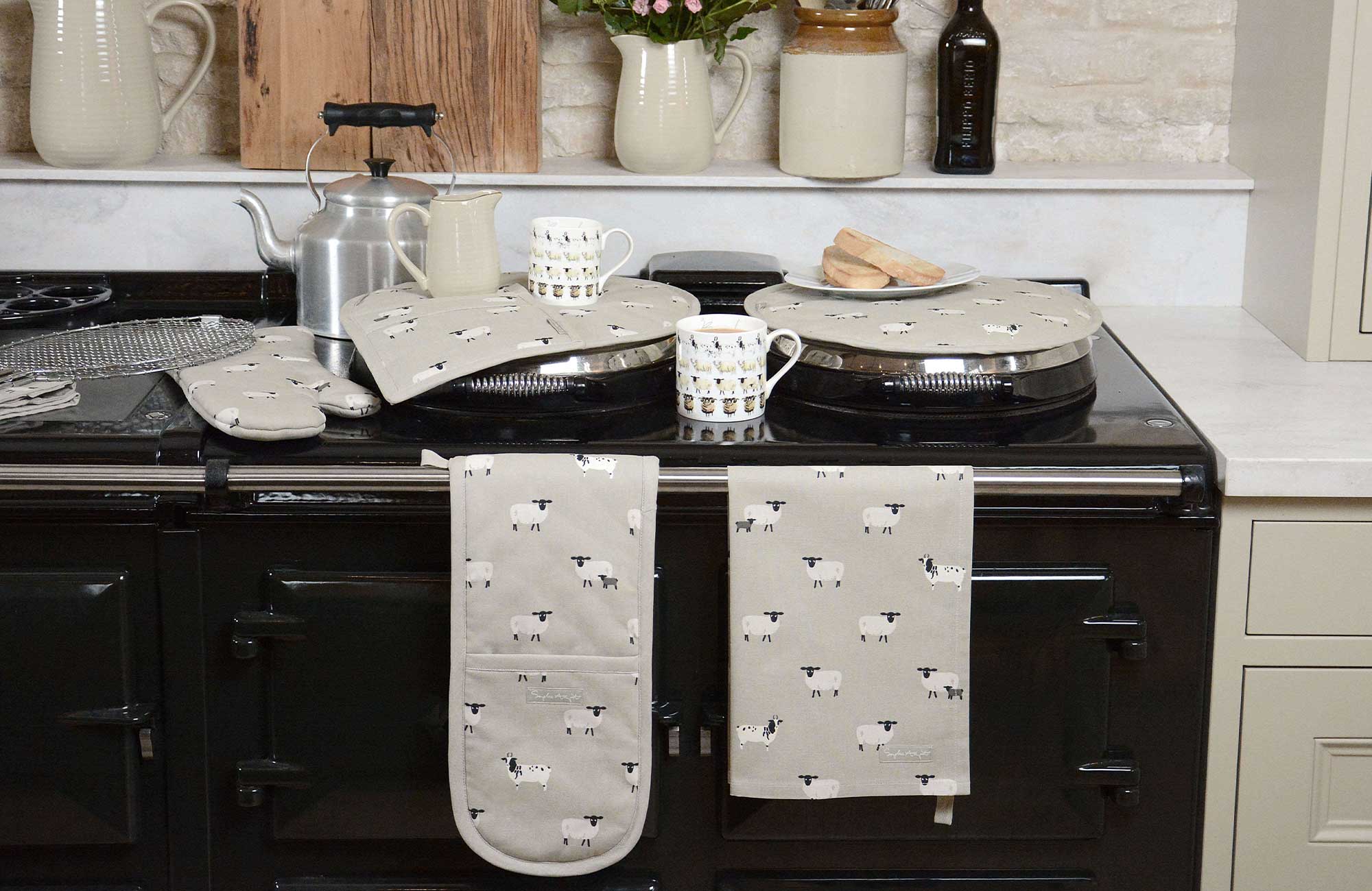 Shop The Look – The Duchess of Cambridge’s Sheep Kitchen Linens