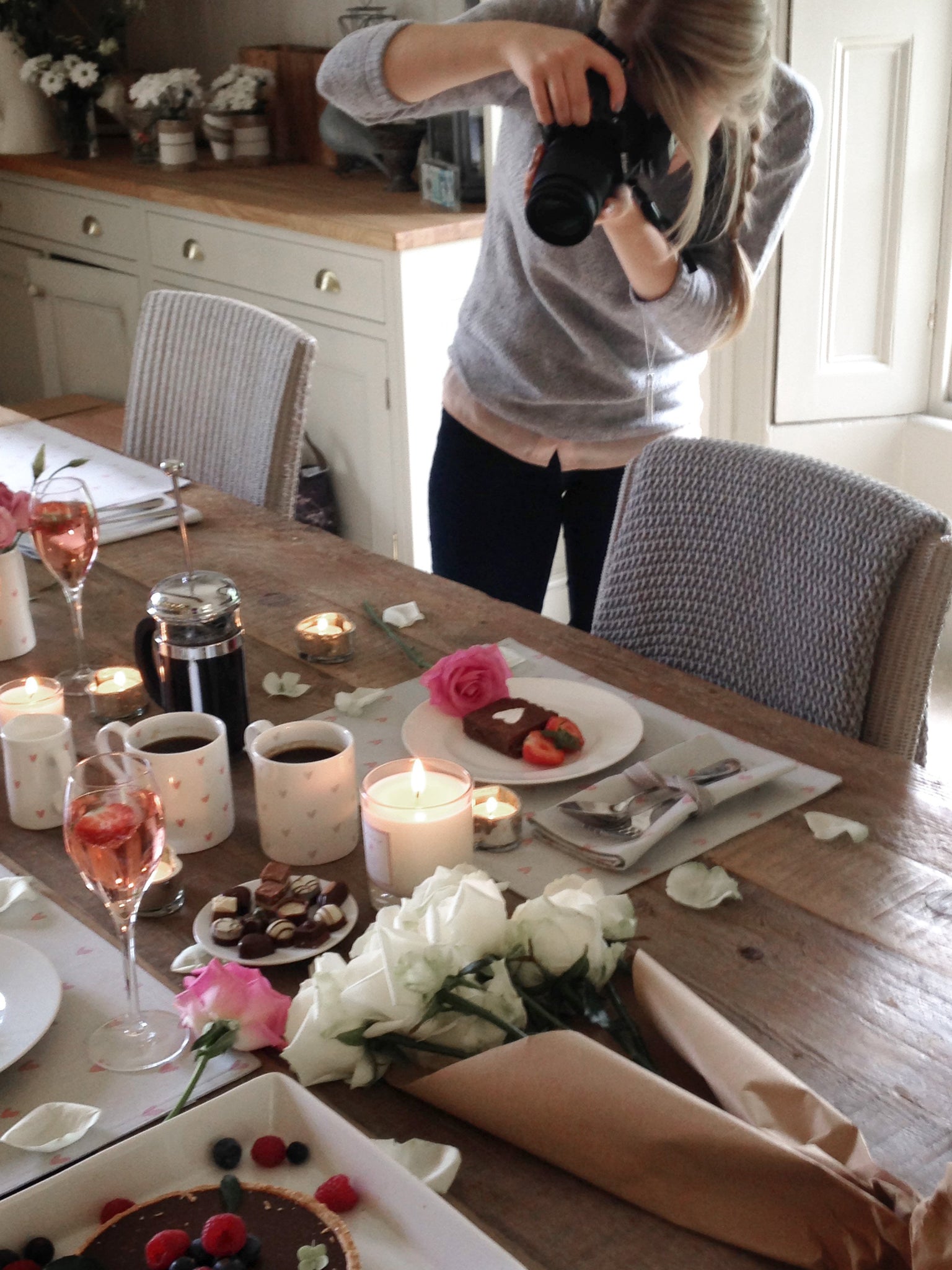 Valentine photo shoot