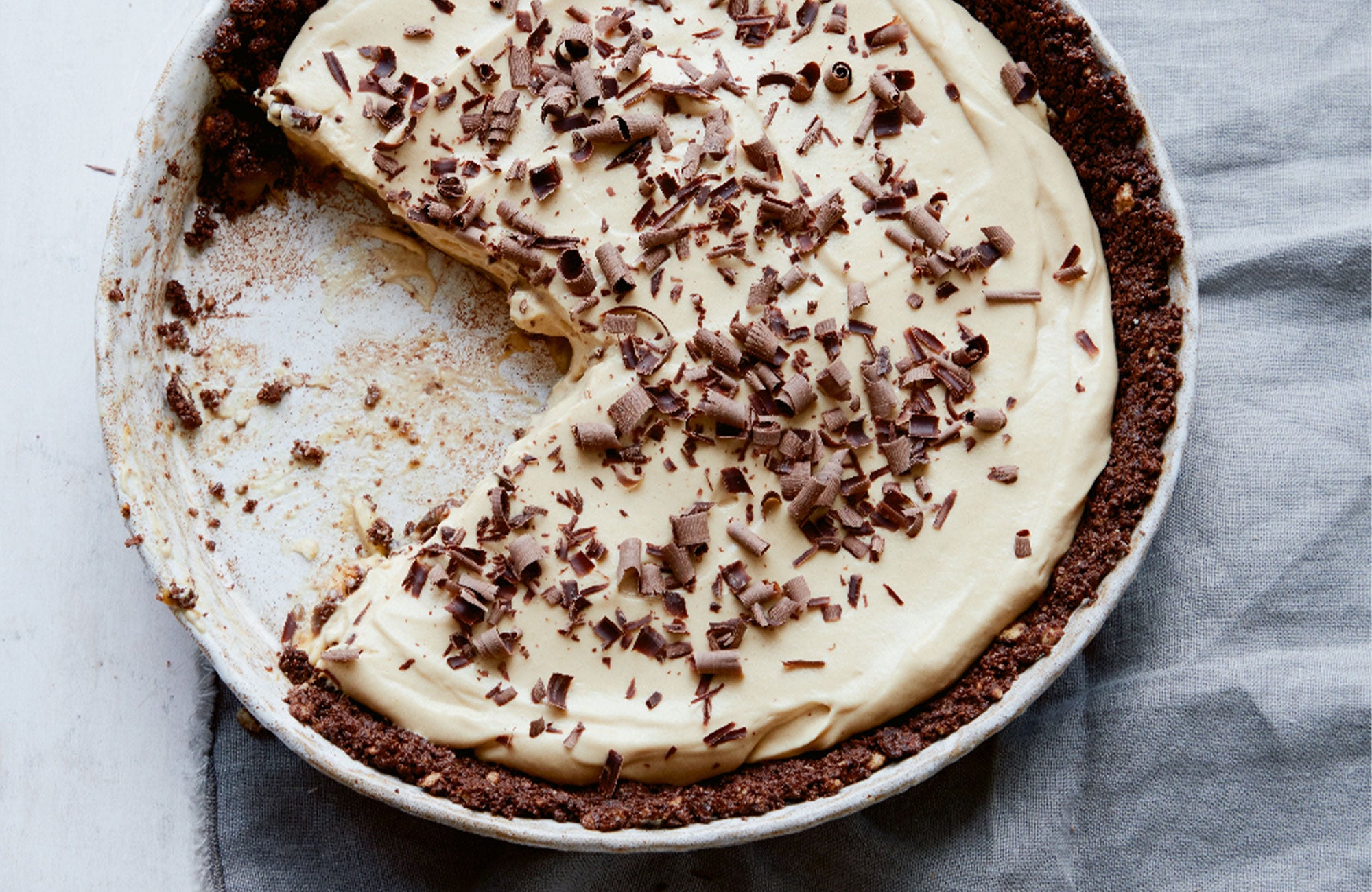 Butterscotch Banoffee Pie