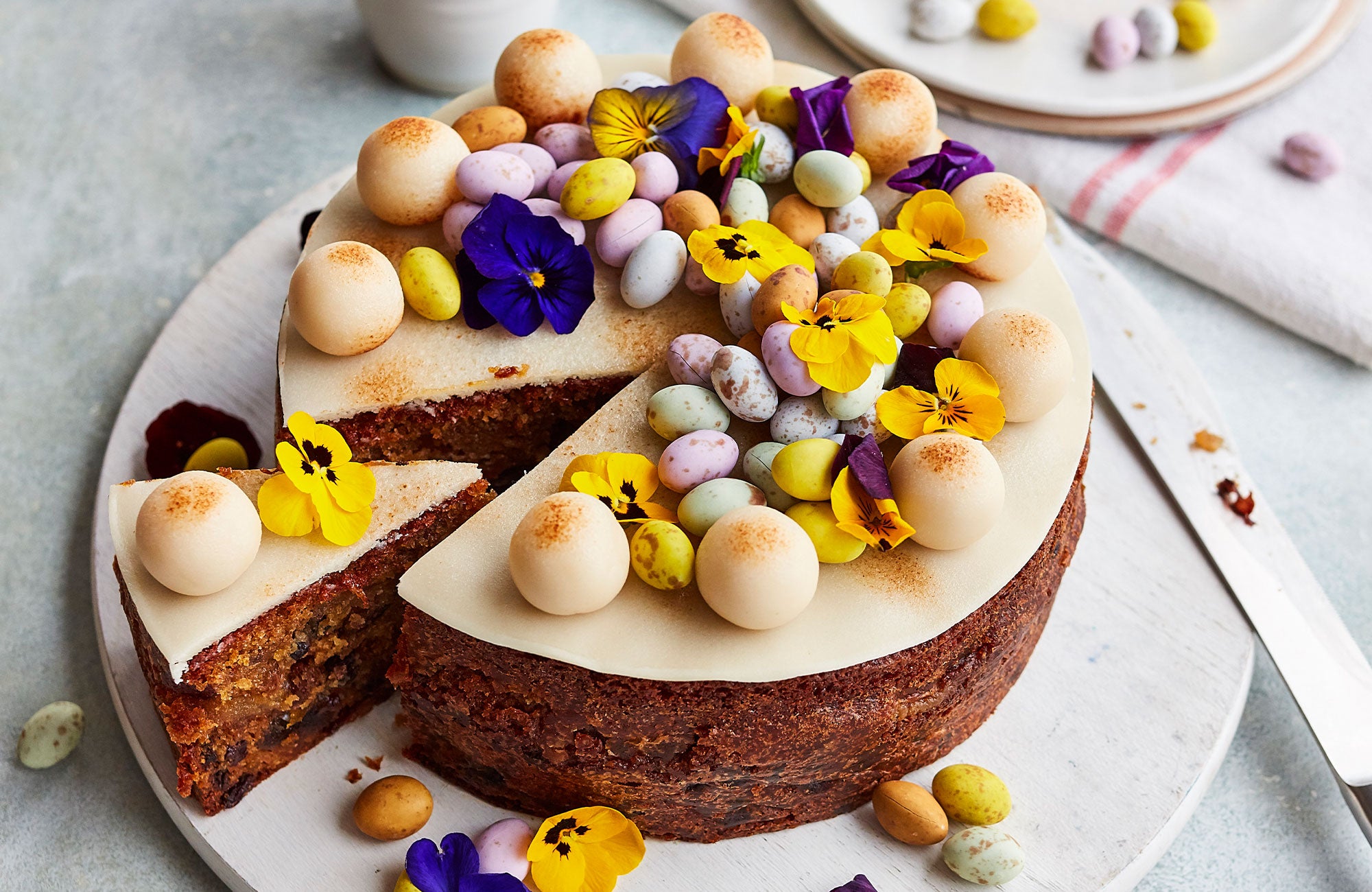 Earl Grey and Ginger Simnel Cake Recipe