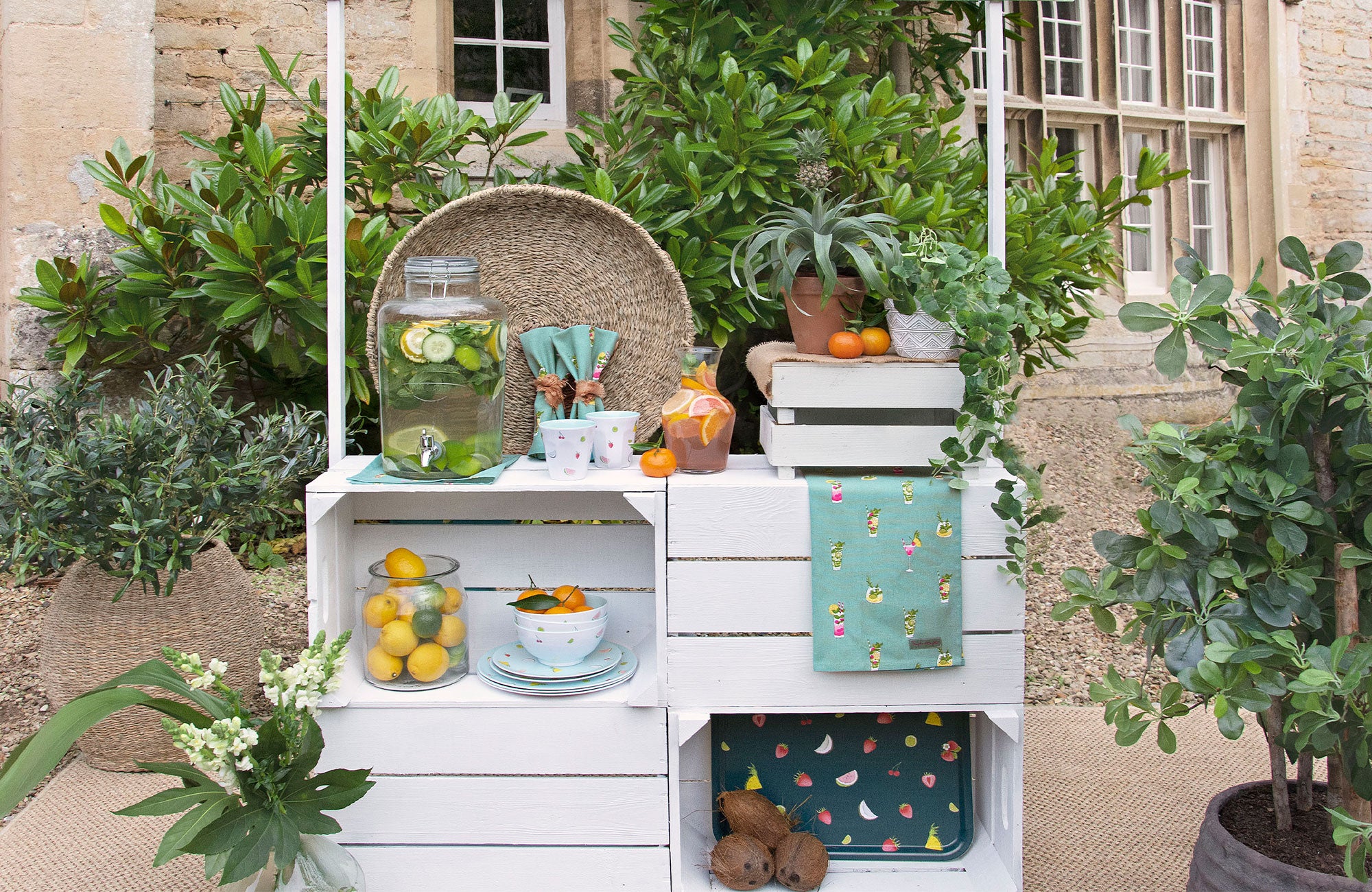 Create A Summer Cocktail Bar