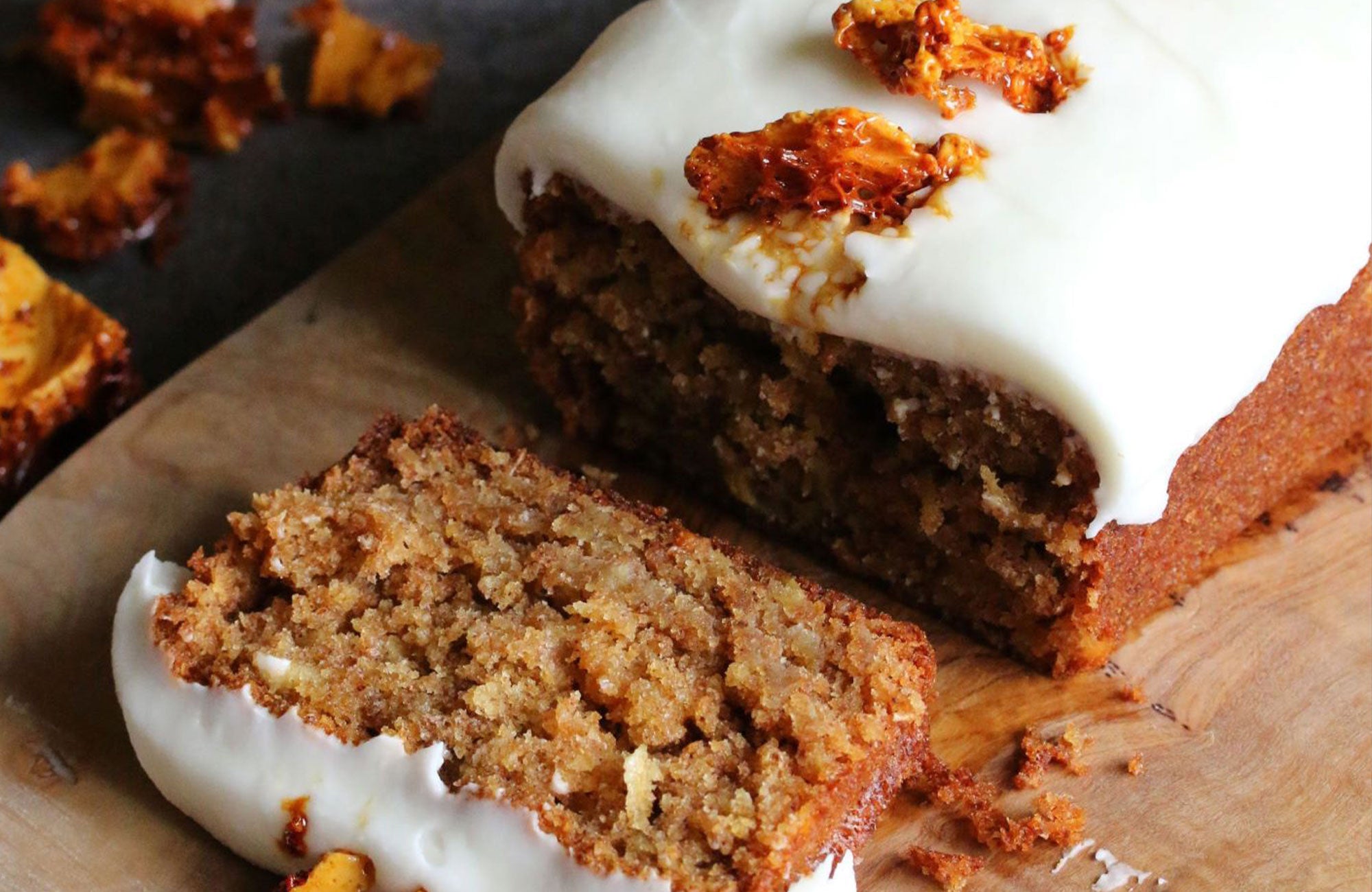 Honey recipes from Sophie Allport - cake and tarts made from honey with delicious honeycomb recipe