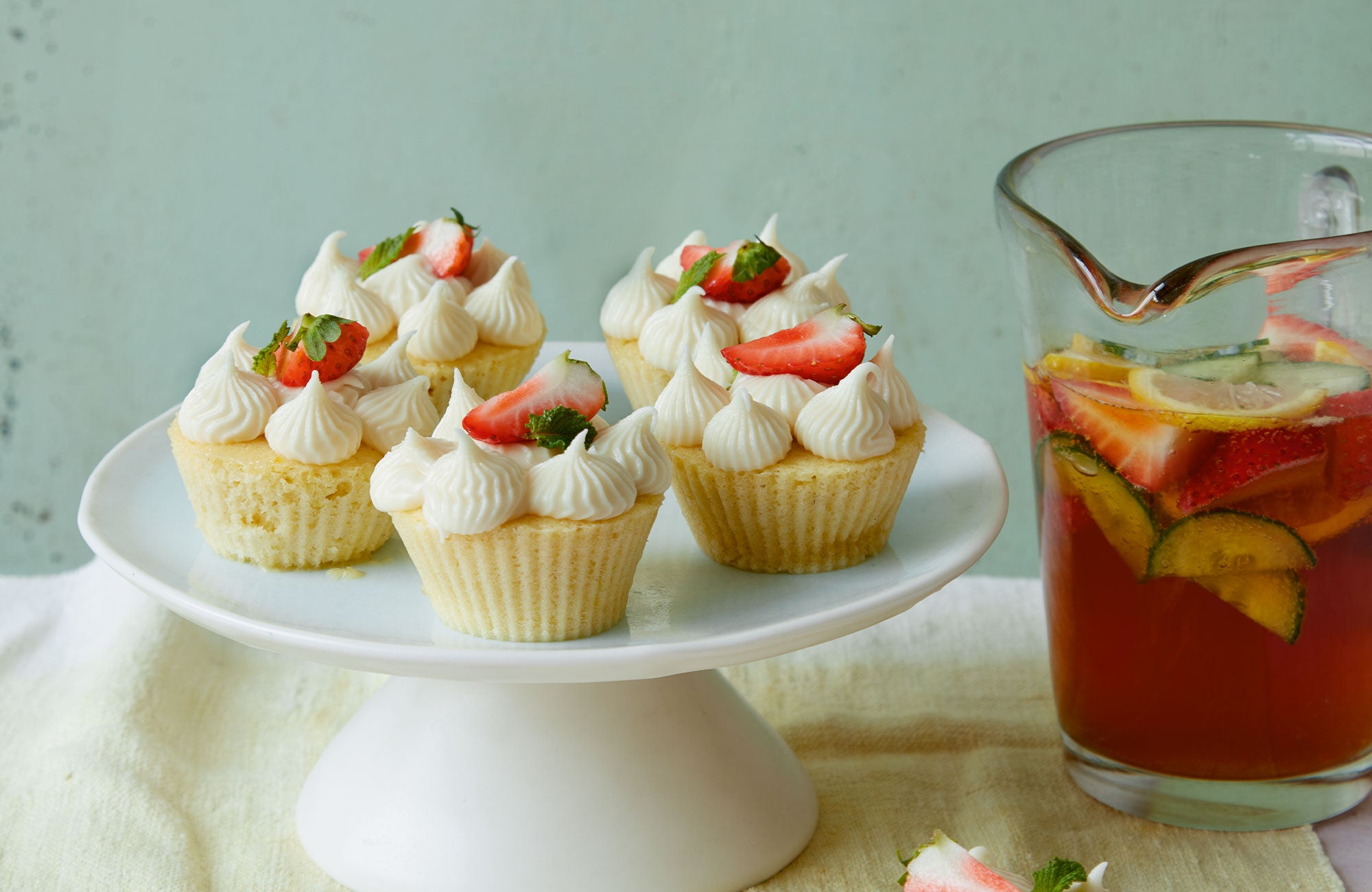 Pimm's Cupcakes