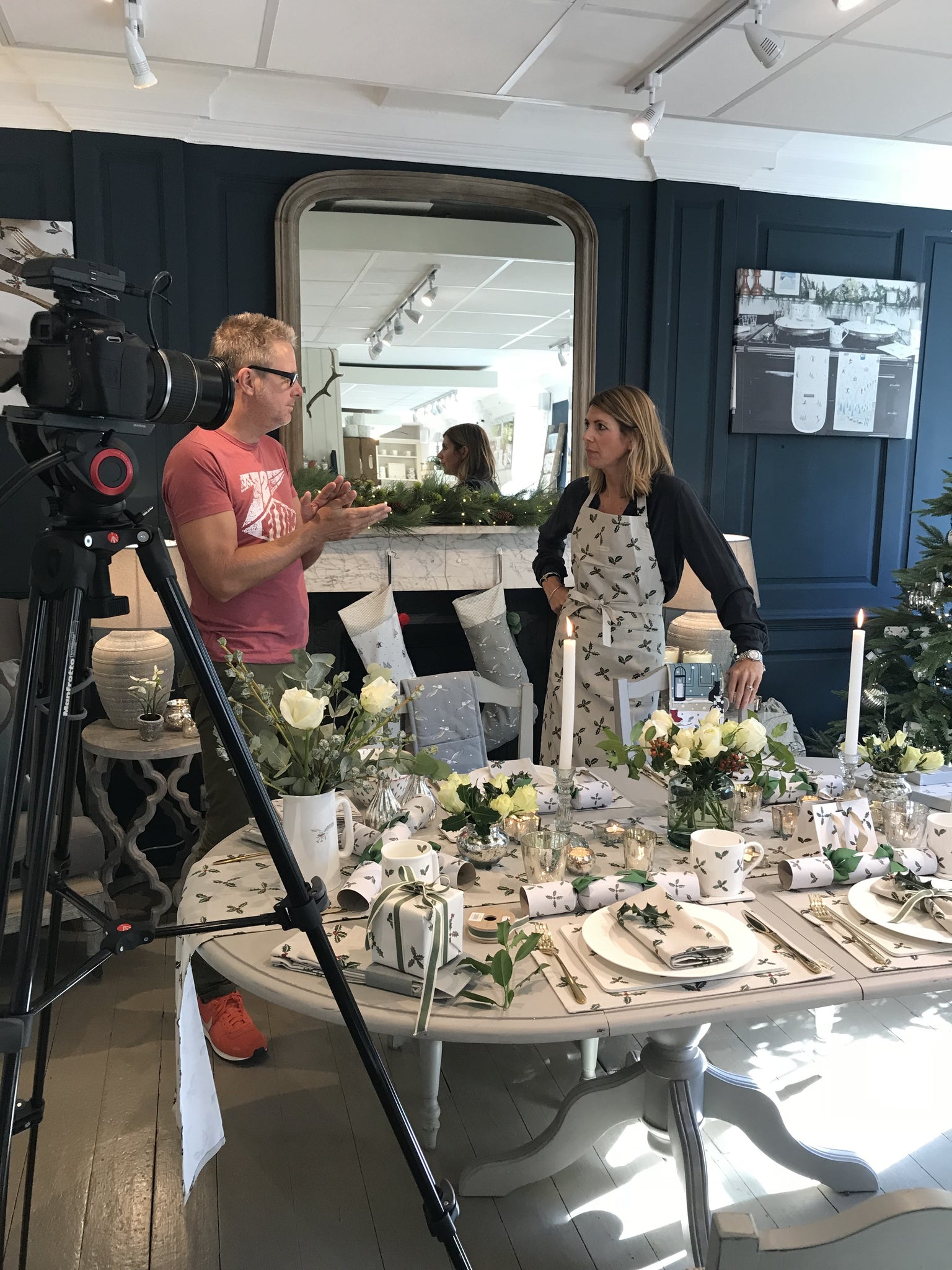 Christmas behind the scenes with Country Living magazine