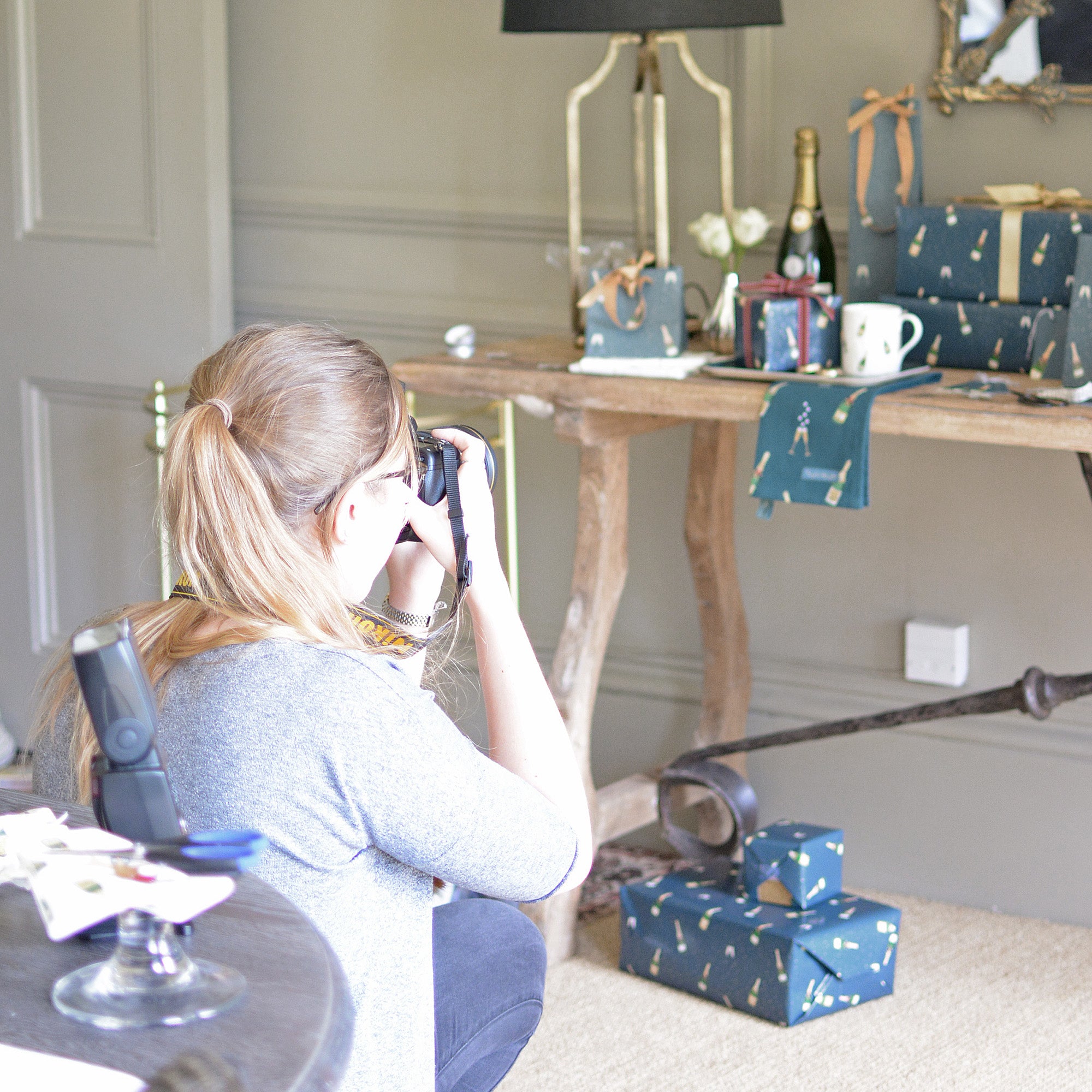 Behind The Scenes Of Our Bubbles & Fizz Photoshoot