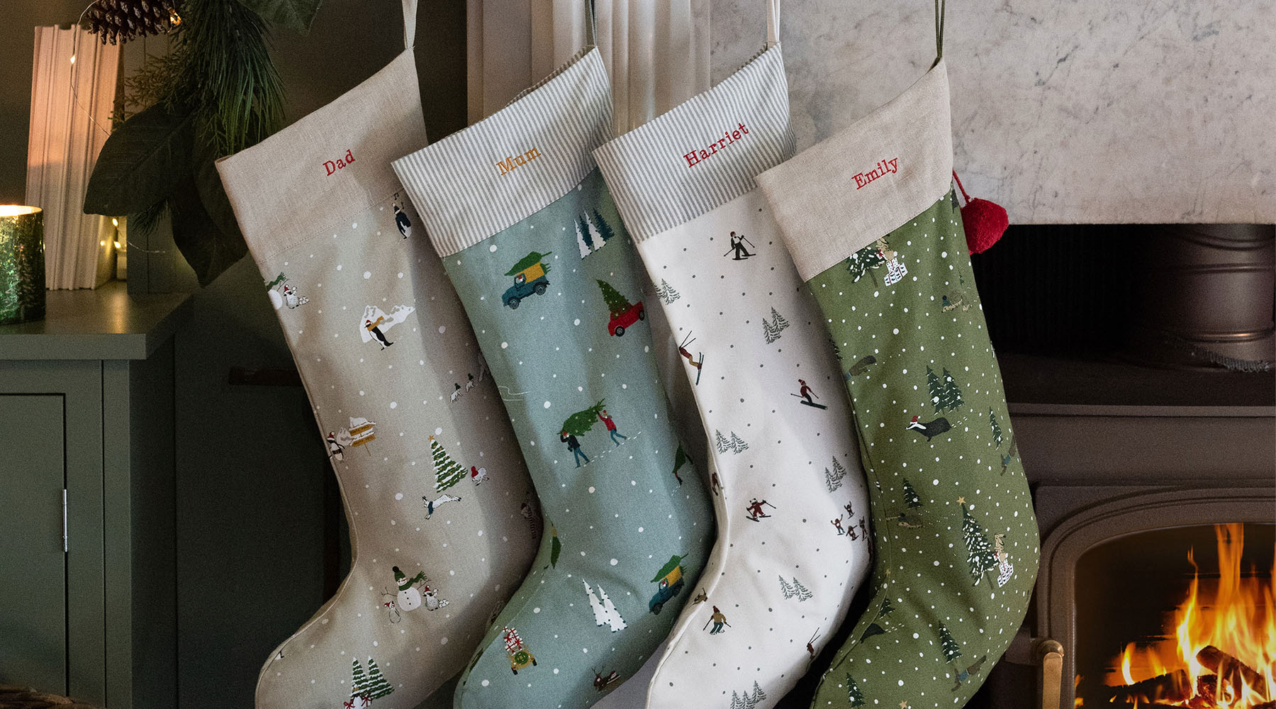 Personalised Christmas Stockings & Sacks