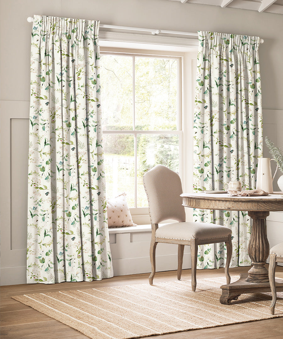 Floral Curtains & Blinds