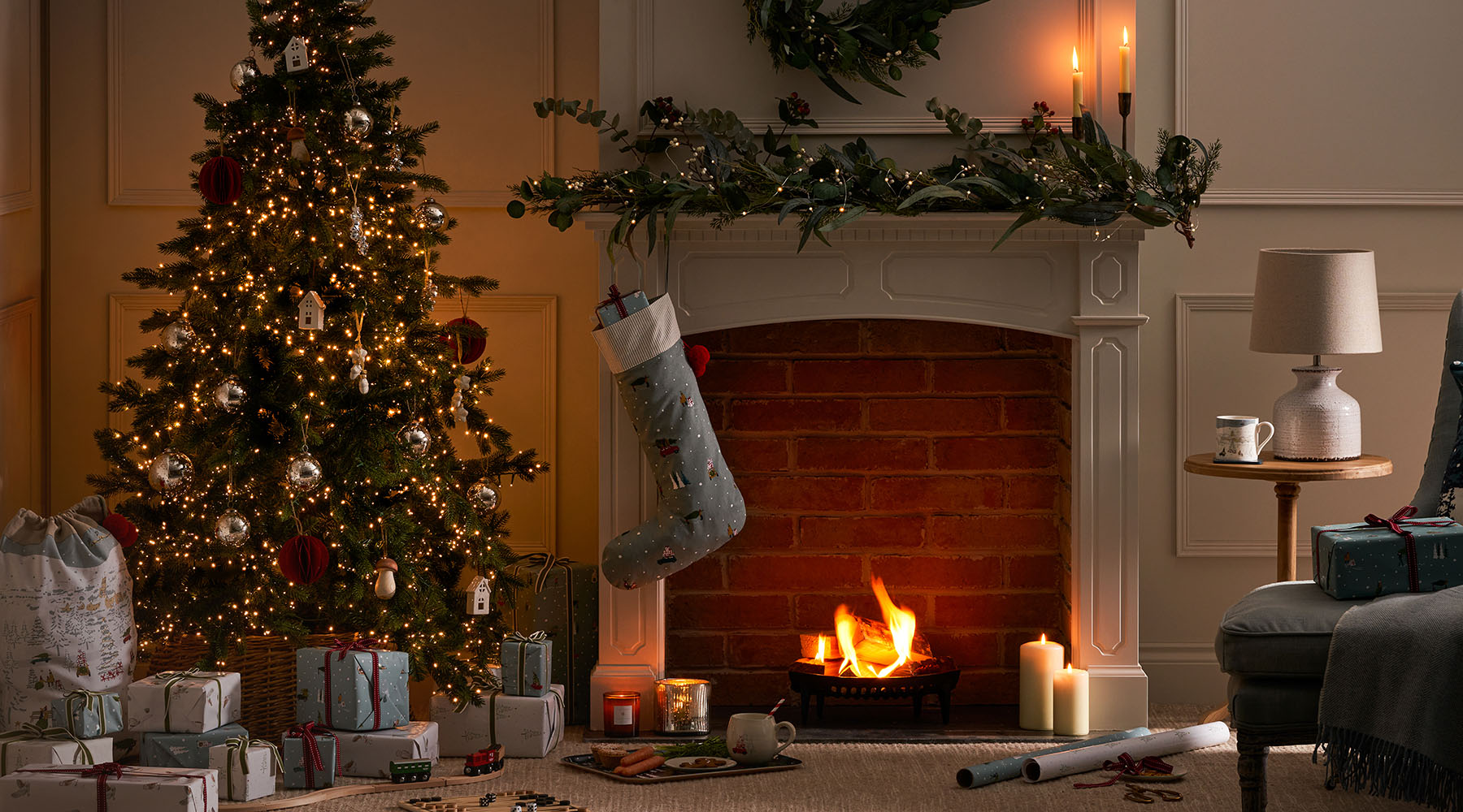 Christmas Trees & Decorations