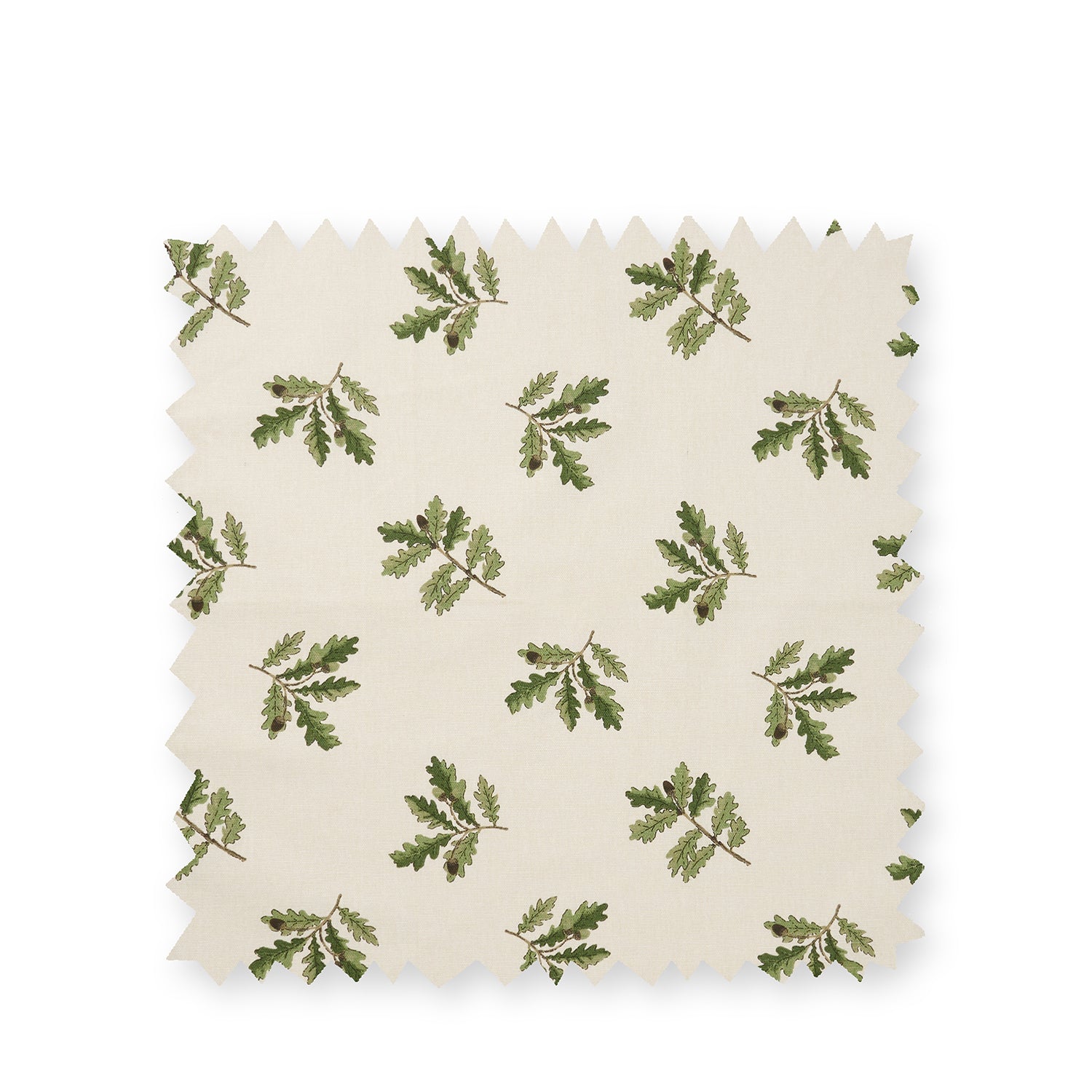 Acorn & Oak Leaves Fabric by the Metre by Sophie Allport