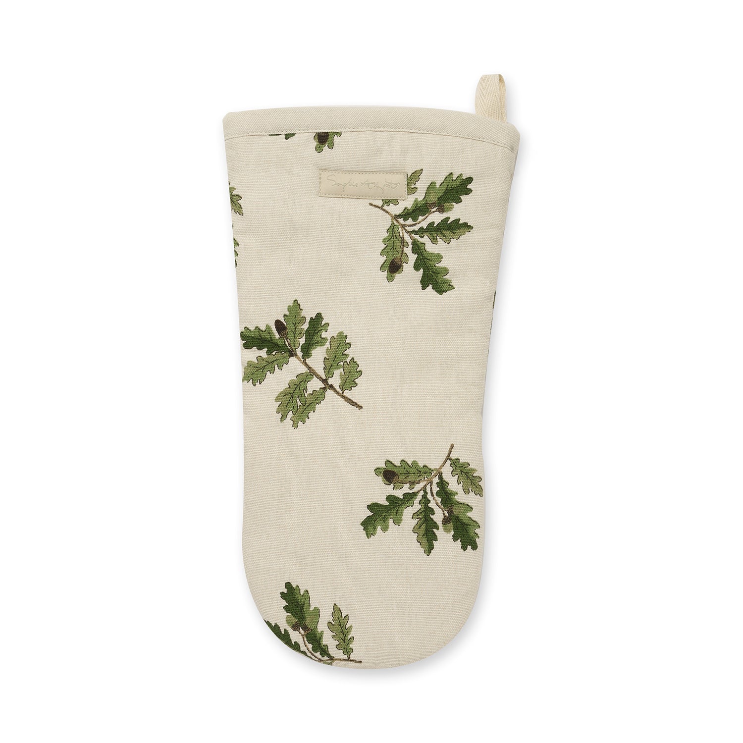Acorn & Oak Leaves Oven Mitt by Sophie Allport