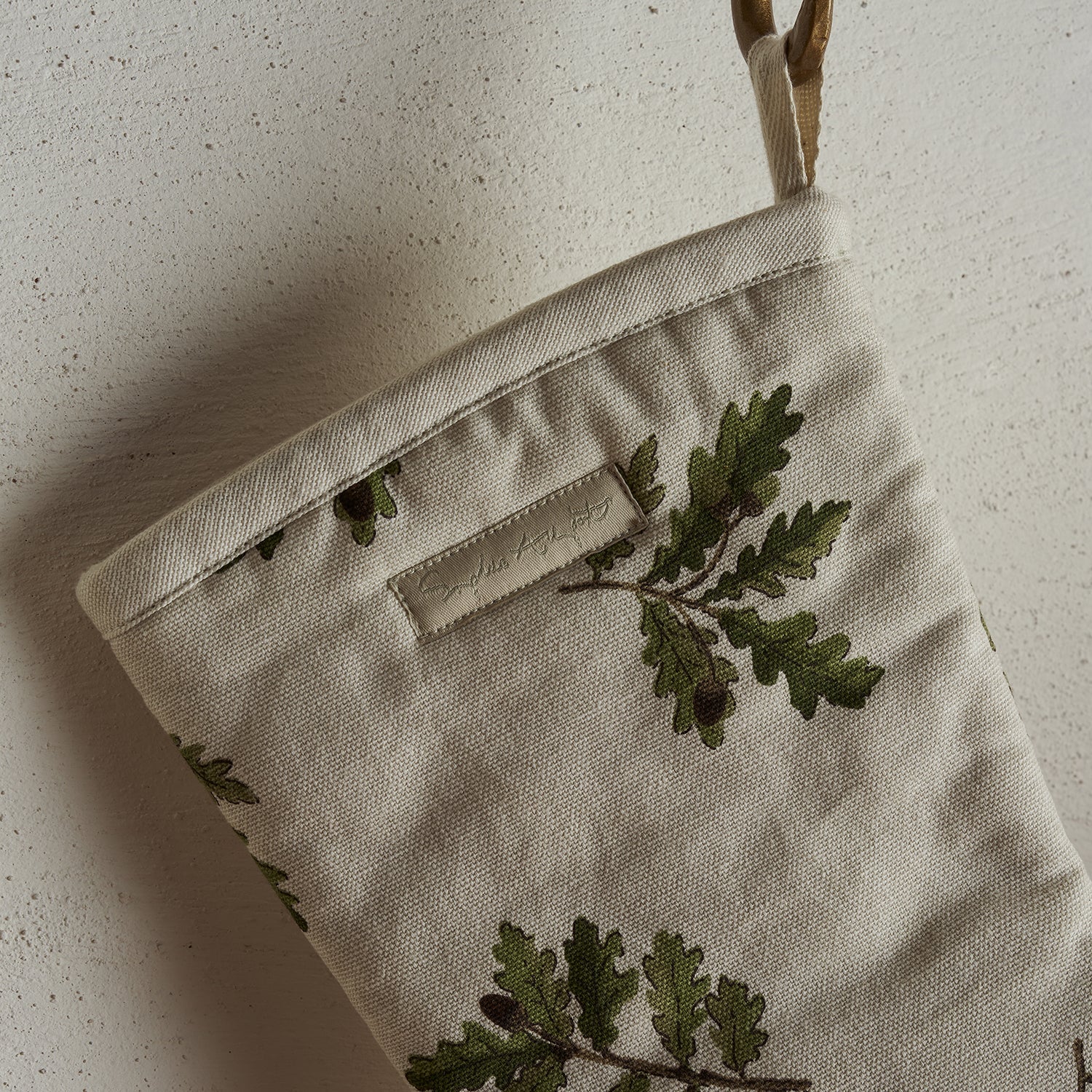 Acorn & Oak Leaves Oven Mitt by Sophie Allport