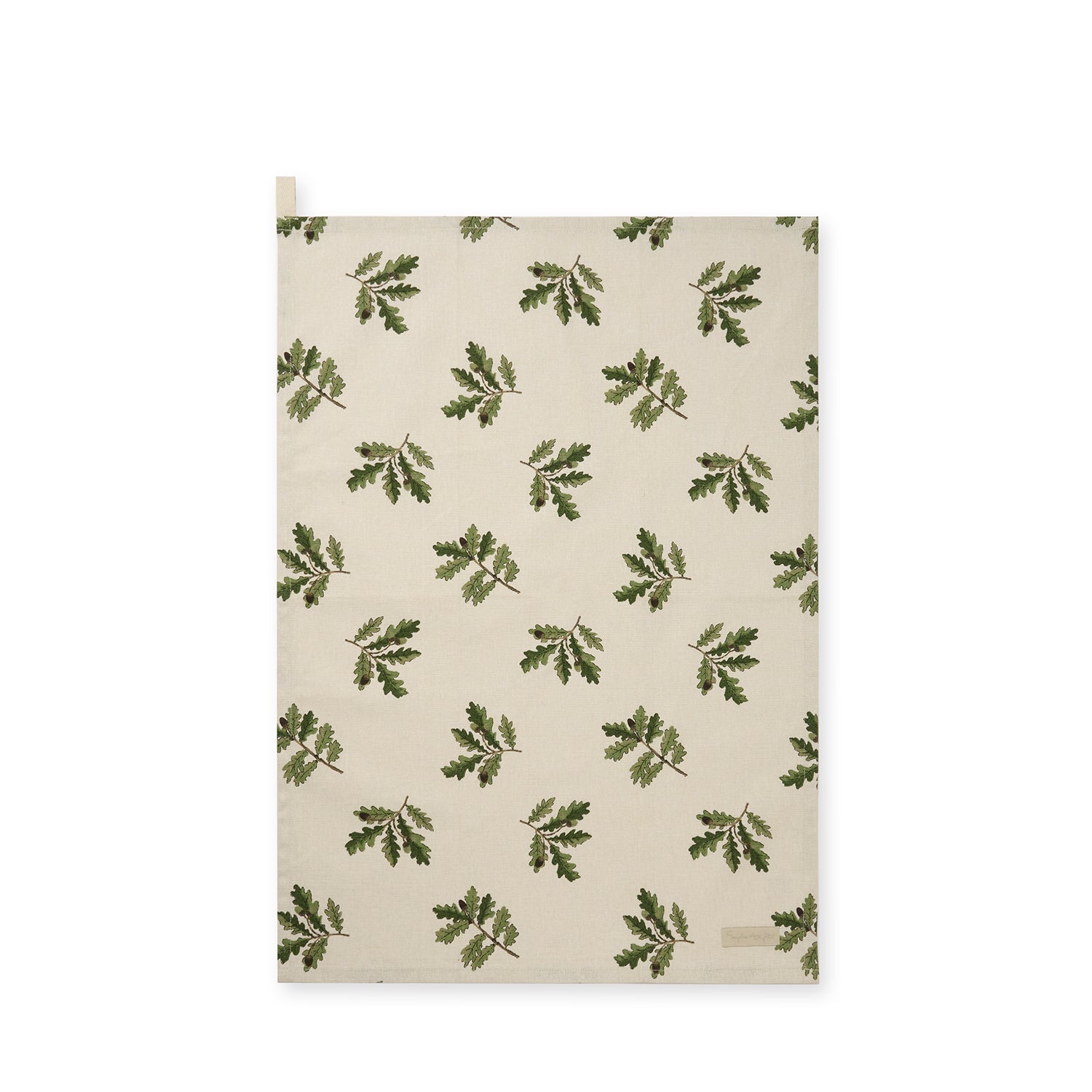 Acorn & Oak Leaves Tea Towel by Sophie Allport
