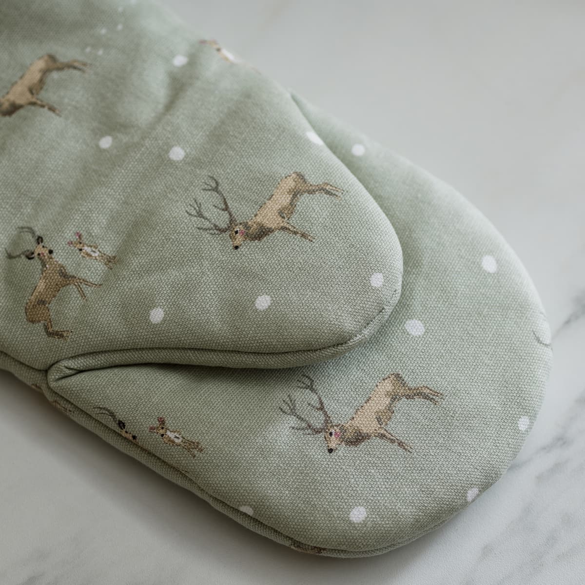 Christmas Stags Oven Mitt