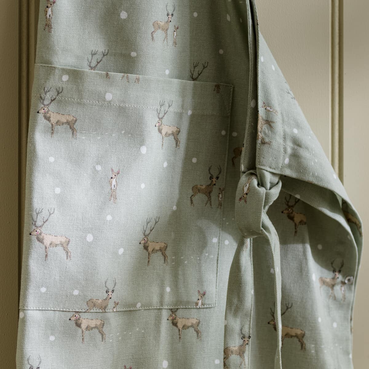 Christmas Stags Adult Apron