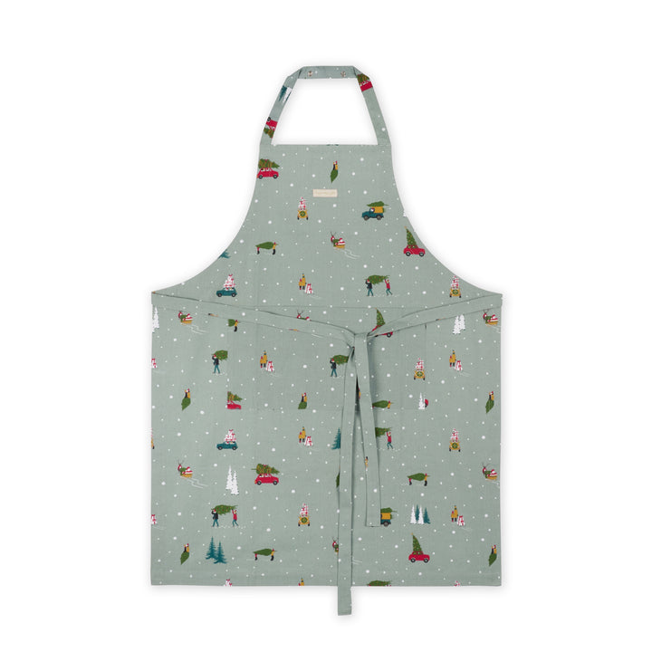 Home for Christmas Adult Apron by Sophie Allport