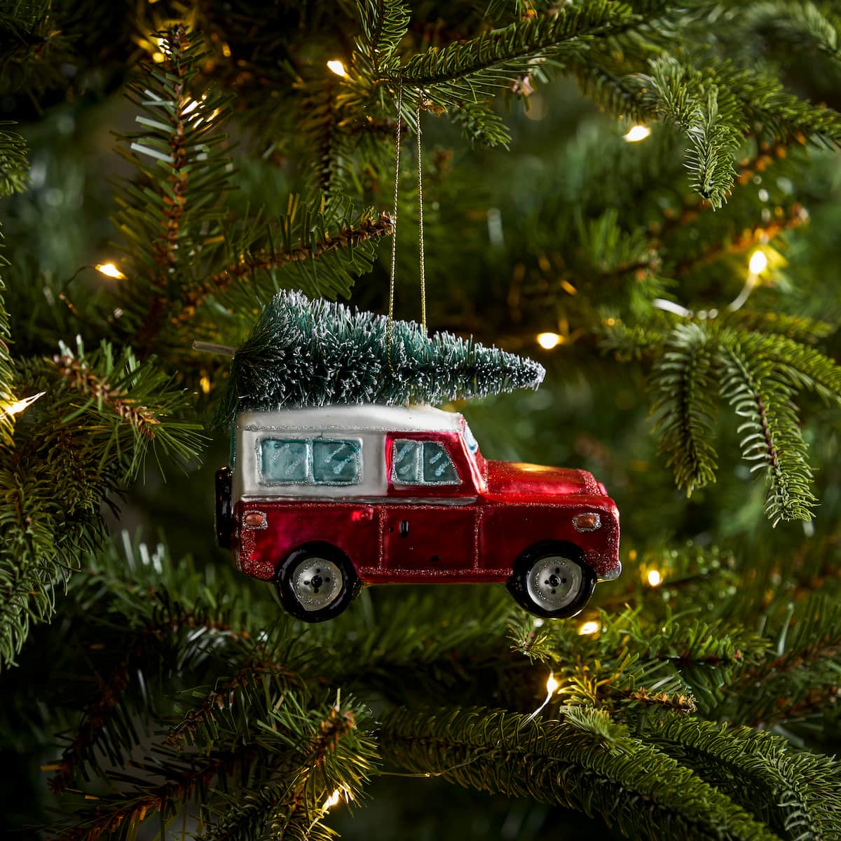 Red Glass Bauble 4x4