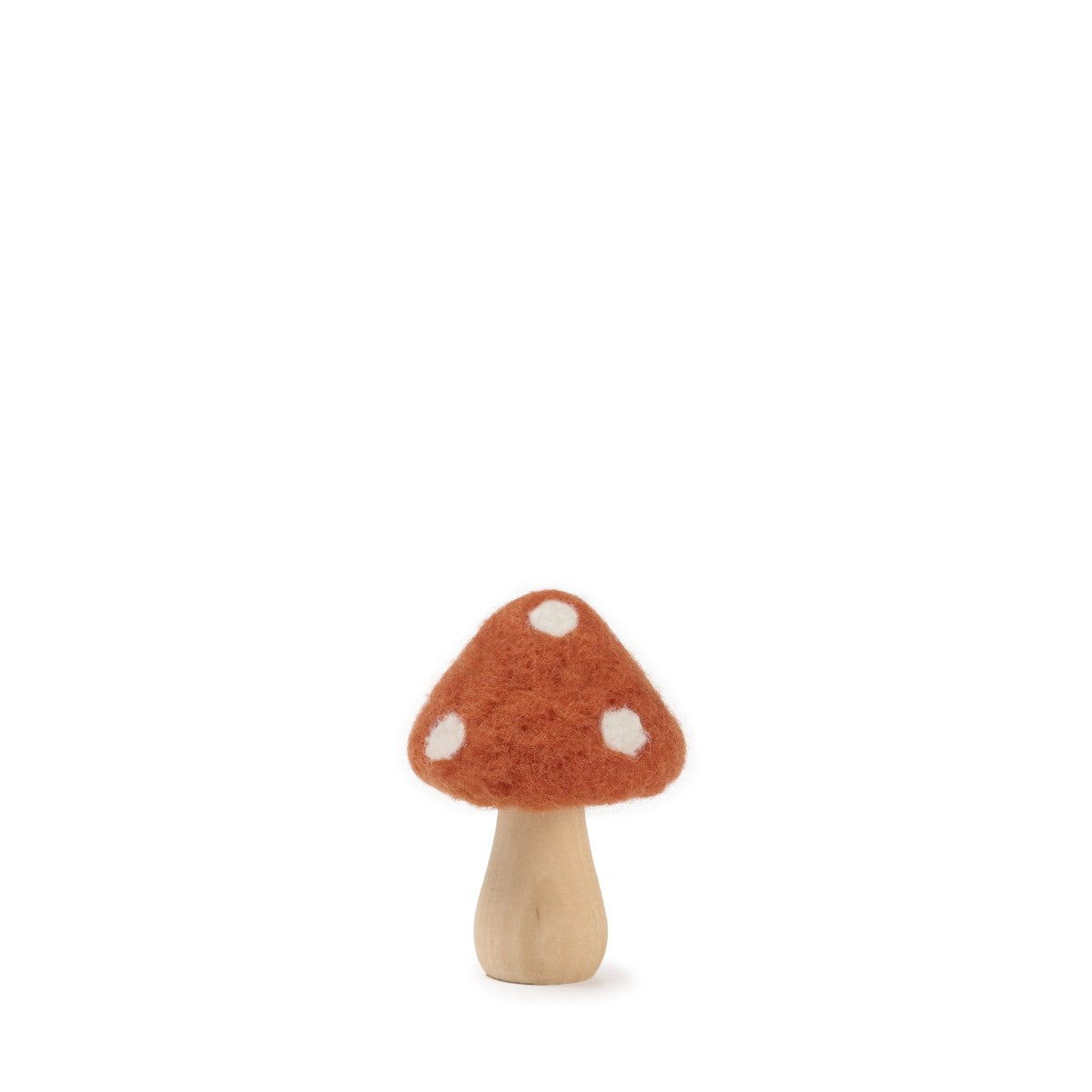 Rust Felt Toadstool