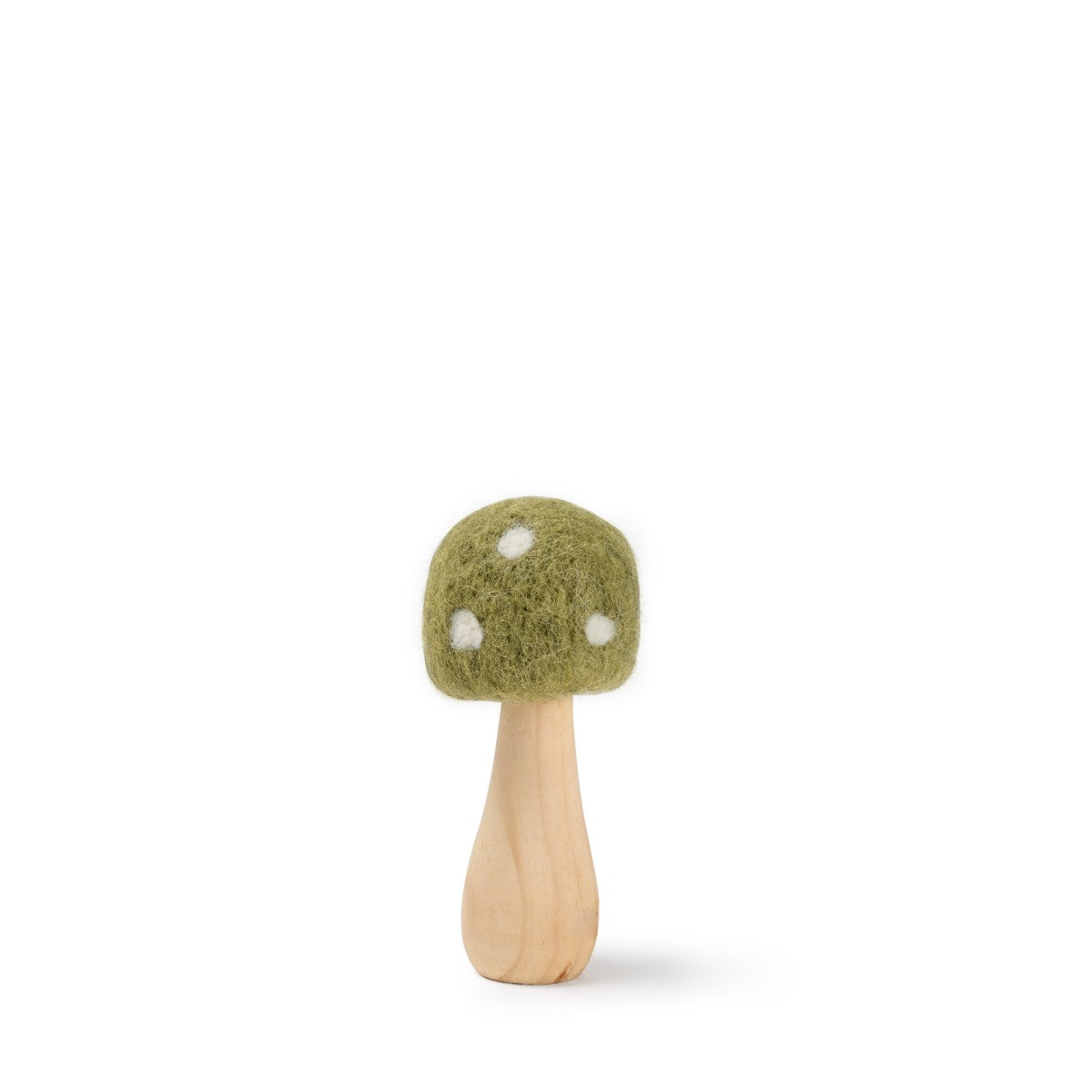 Green Felt Toadstool