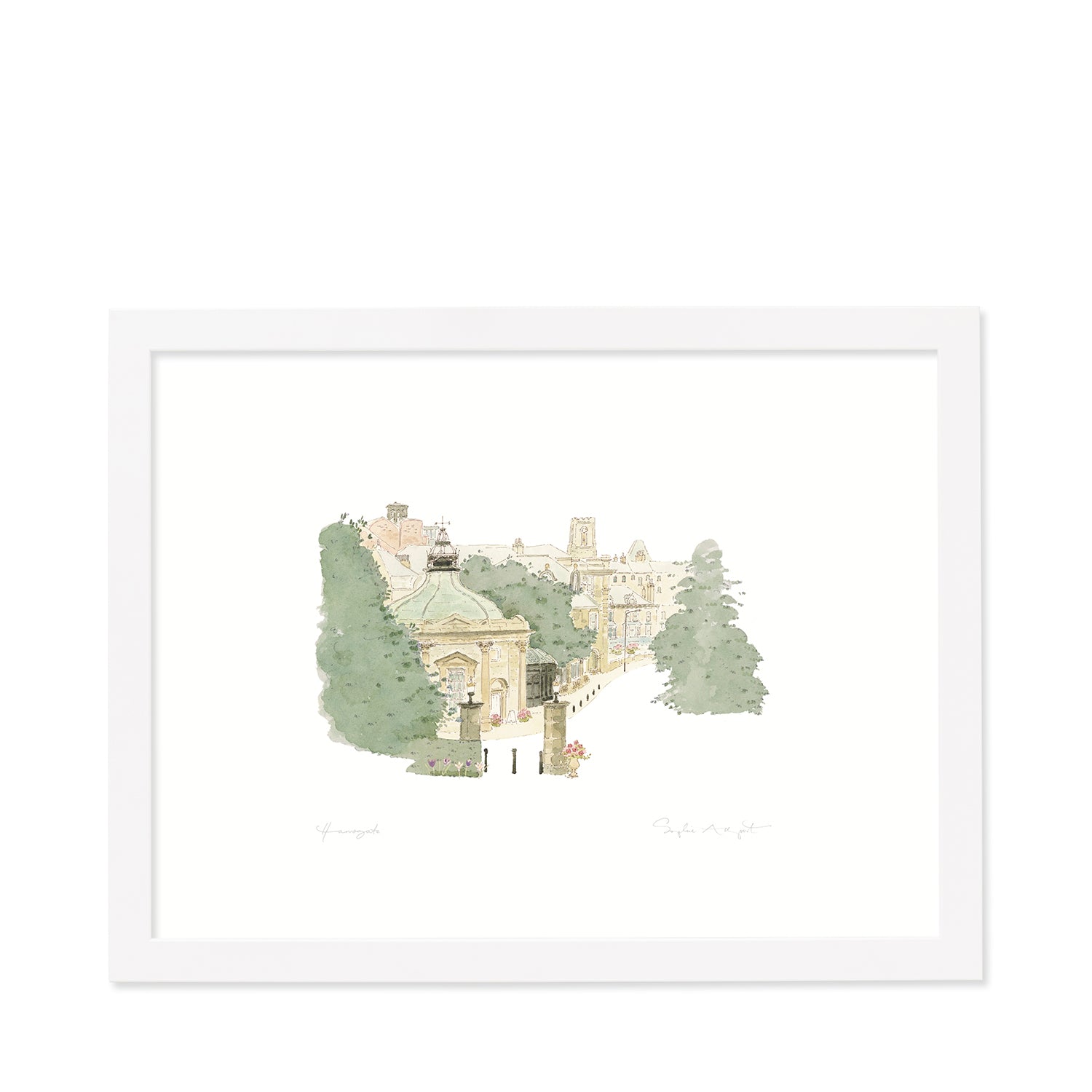 Harrogate Pump Room Print