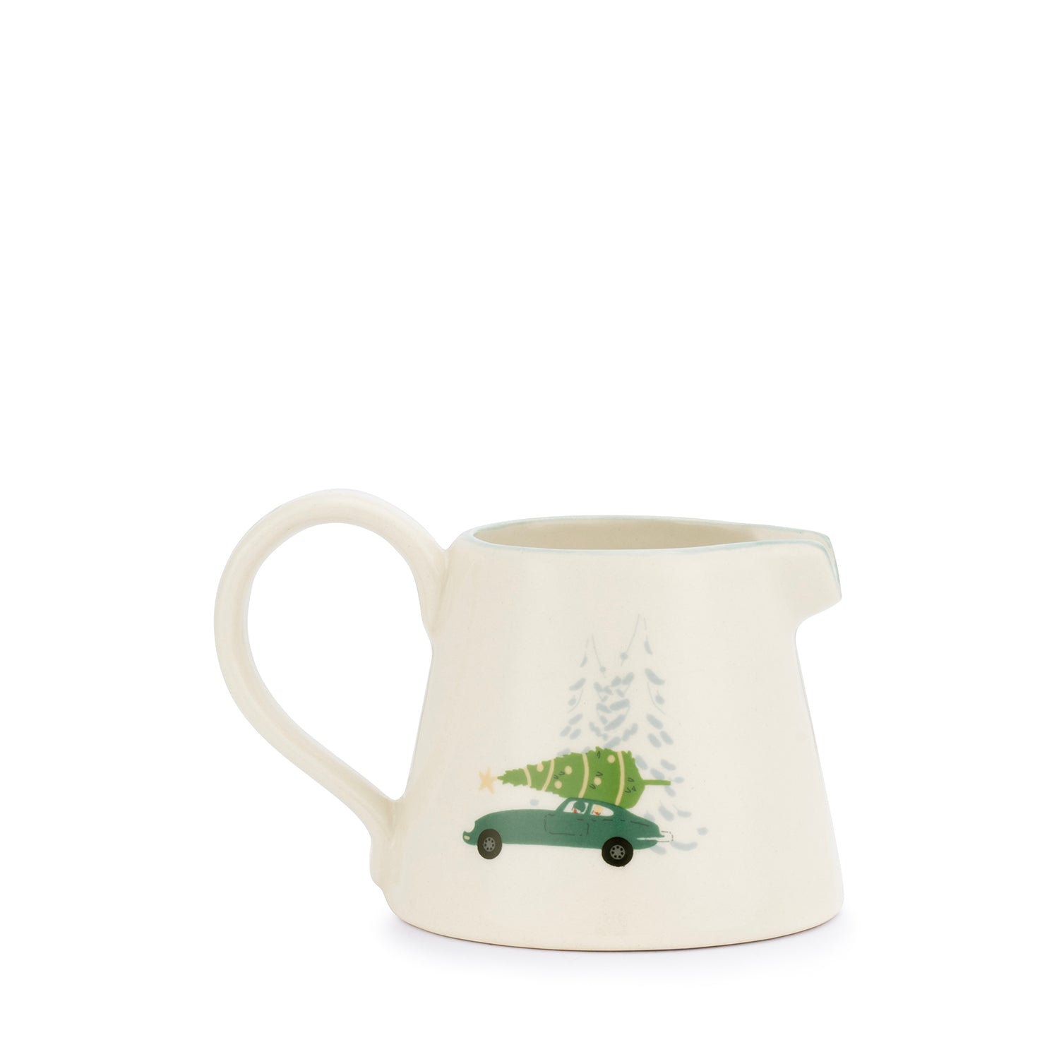 Home for Christmas Mini Stoneware Jug by Sophie Allport