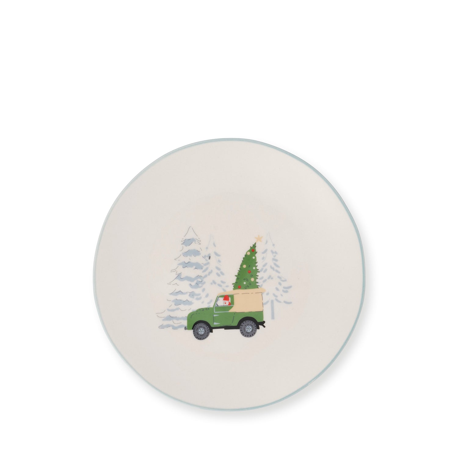 Home for Christmas Stoneware Small Side Plate by Sophie Allport