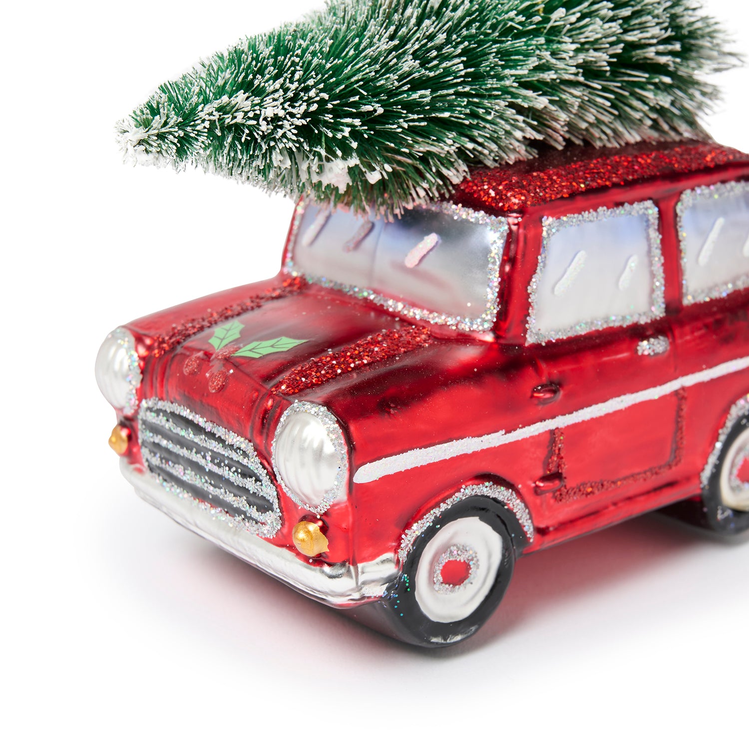 Red Small Car Bauble