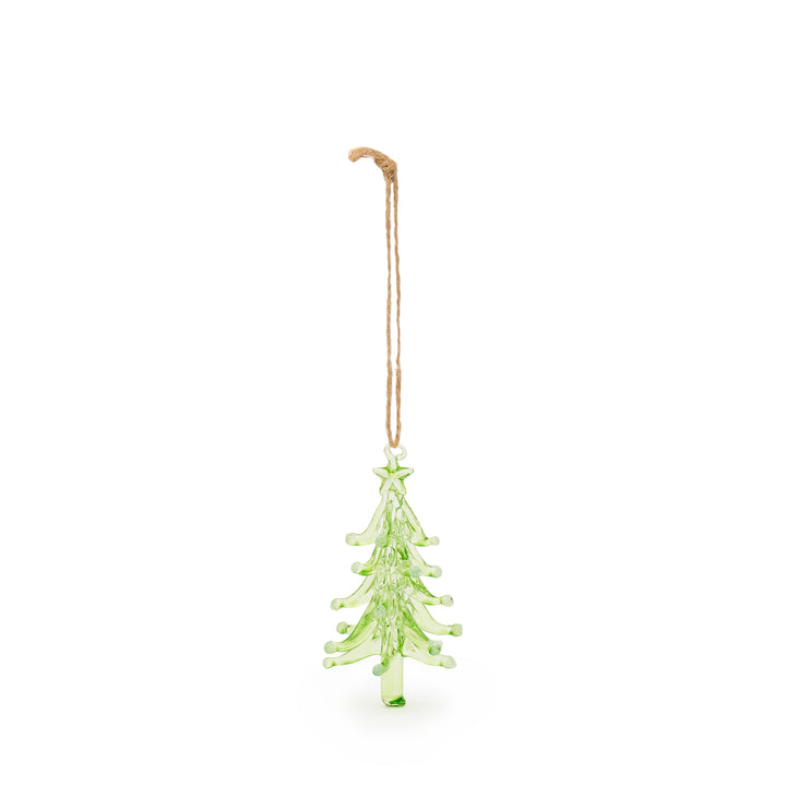 Green Glass Tree Bauble