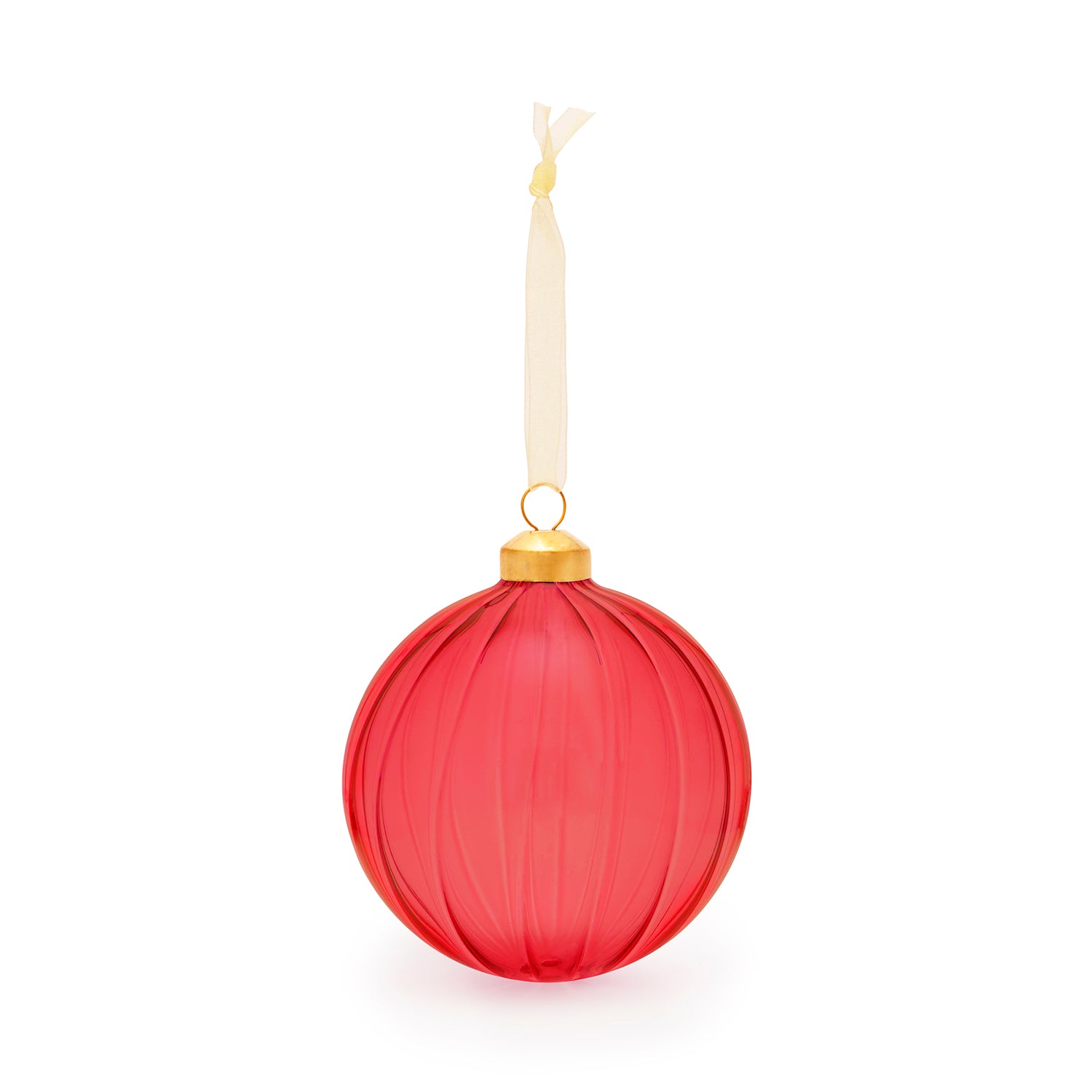 Pink Glass Bauble
