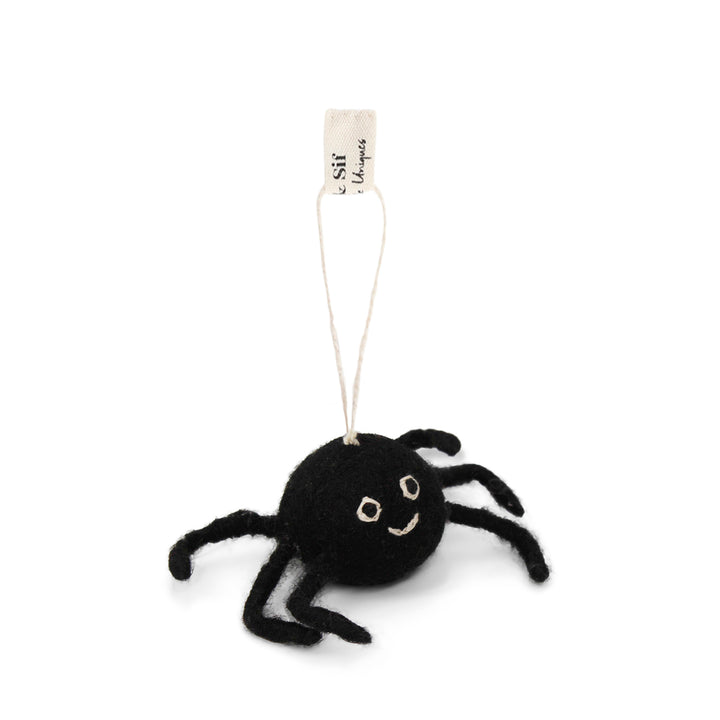 Spider Felt Bauble