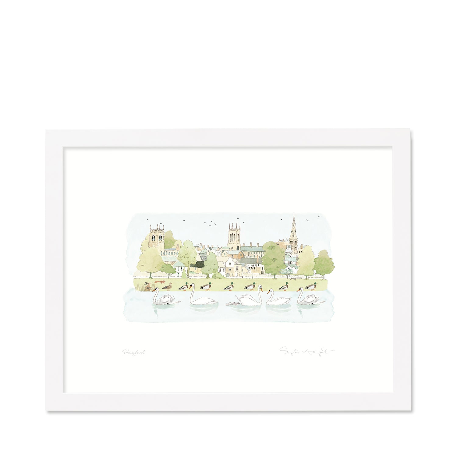Stamford River Print