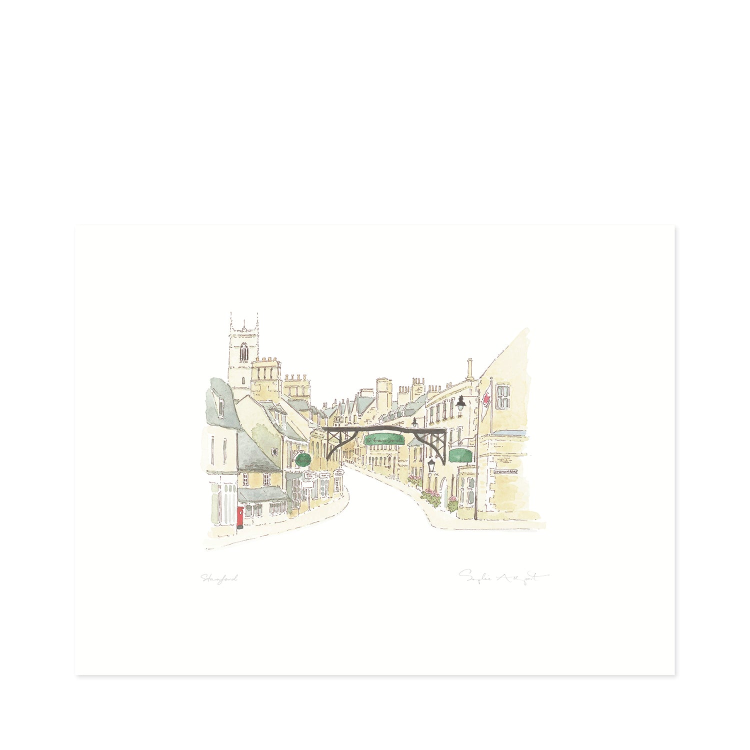 Stamford St Martins Print