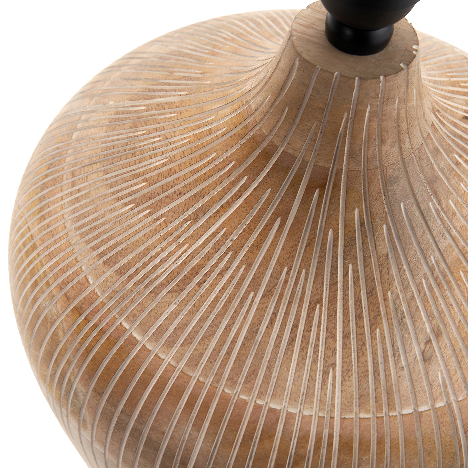 Hambleton Carved Table Lamp Base 